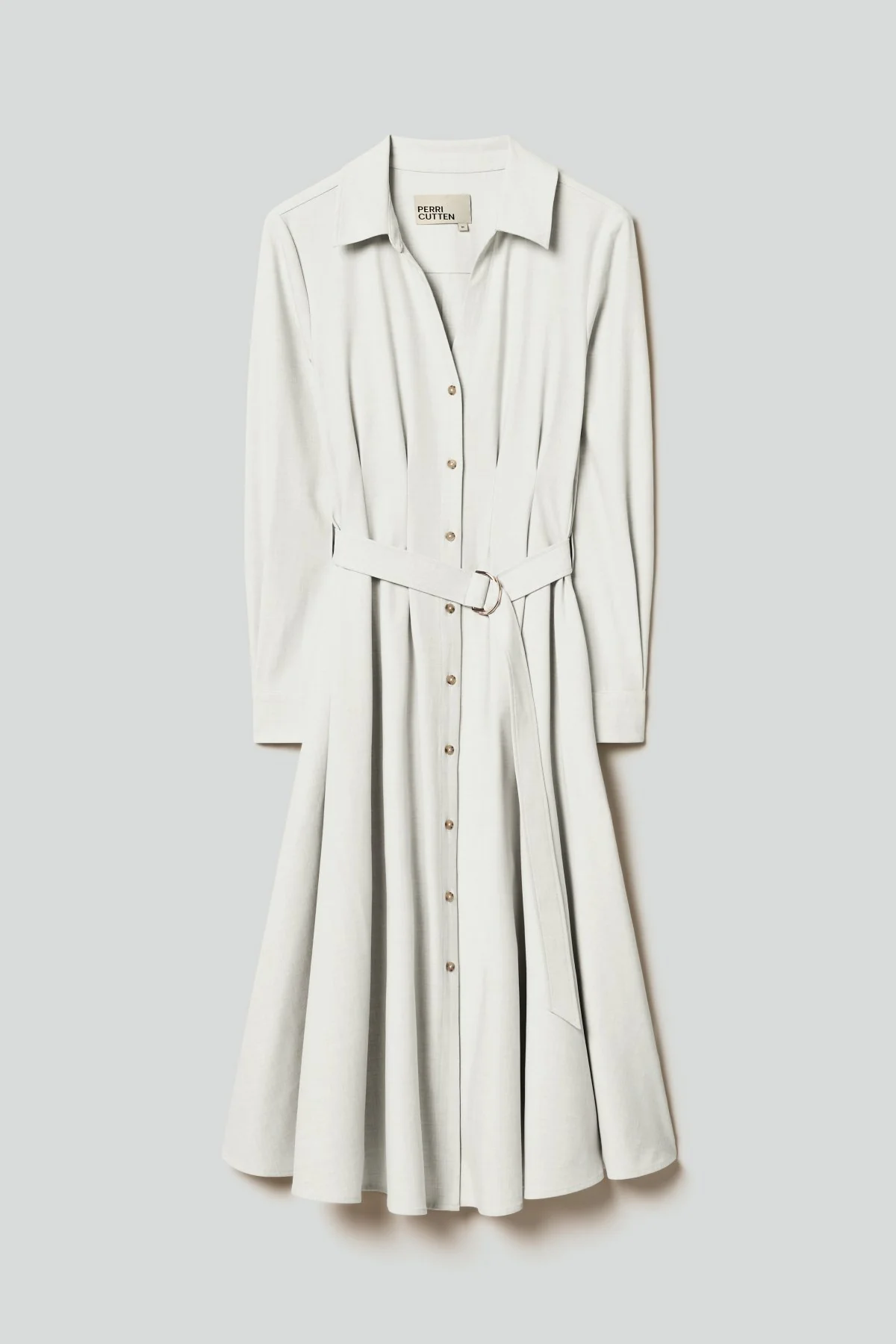 Alex Shirt Dress - Ecru - Image 6