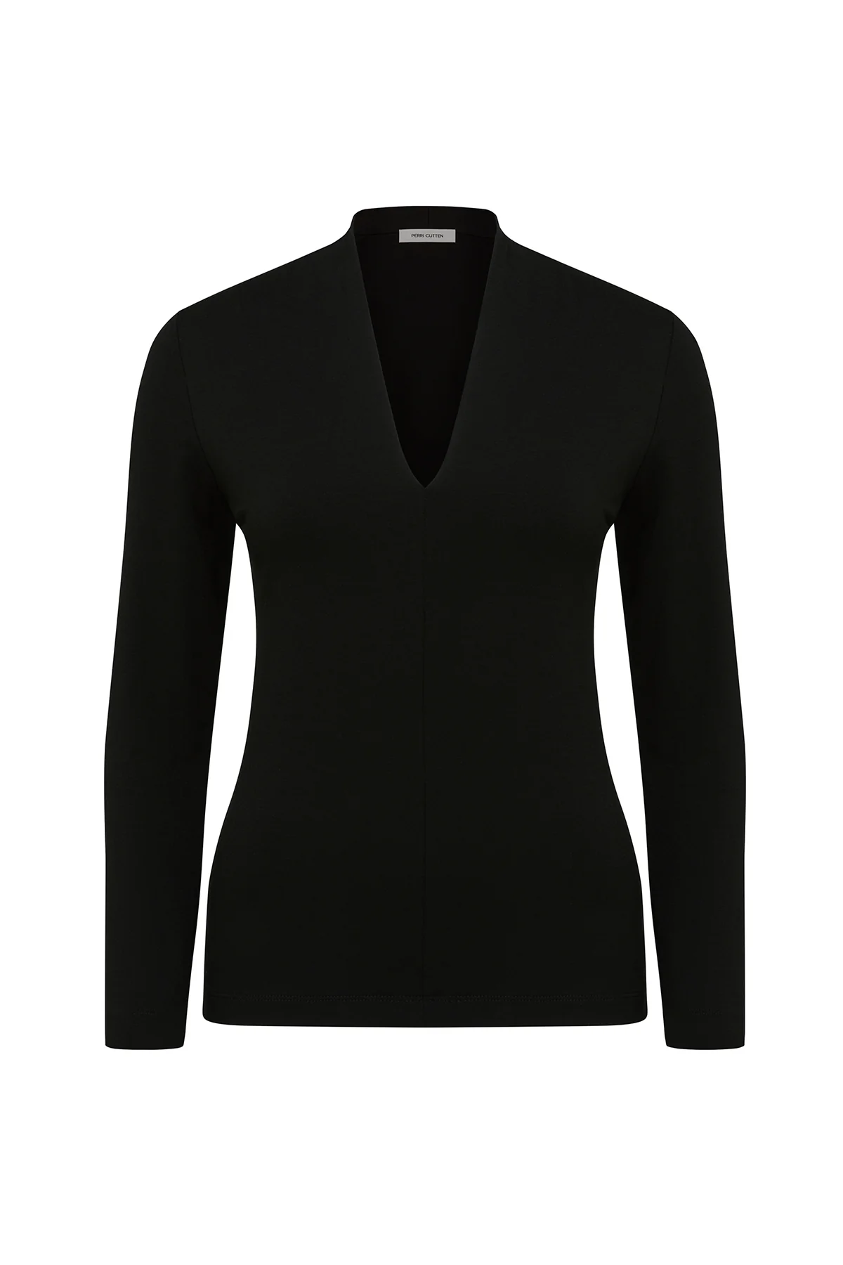 Amalie Jersey Top - Black - Image 6
