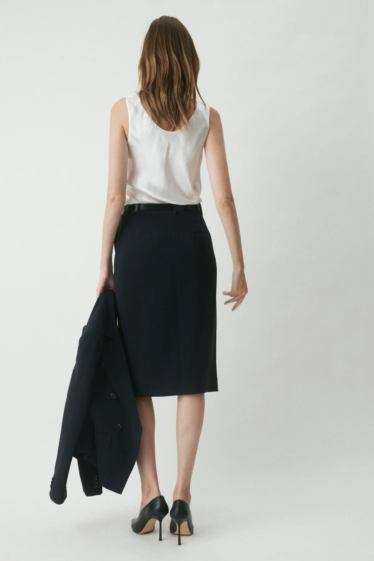 Arlowe Silk Camisole - Ivory - Image 4