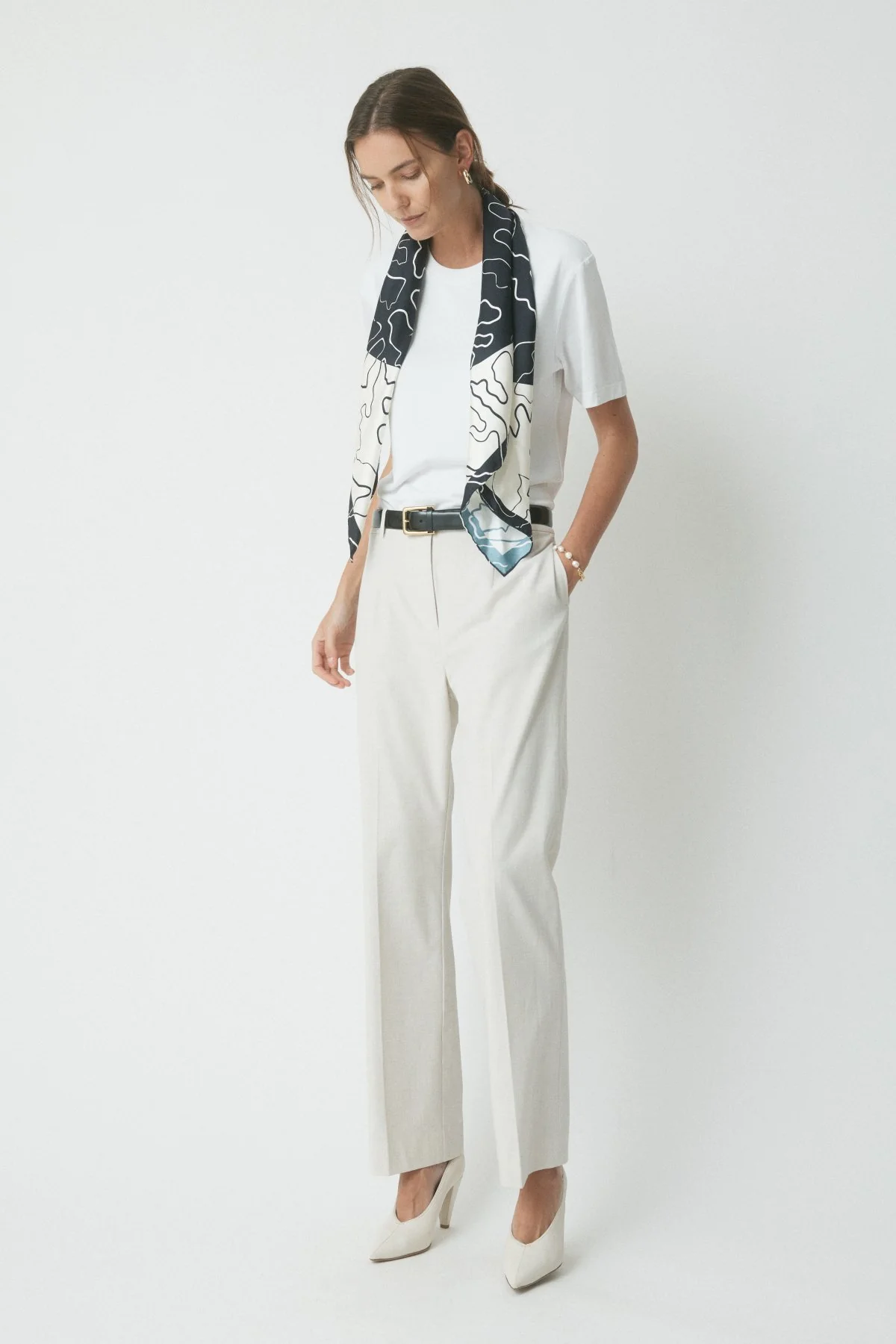Avery Classic T-Shirt - White - Image 3