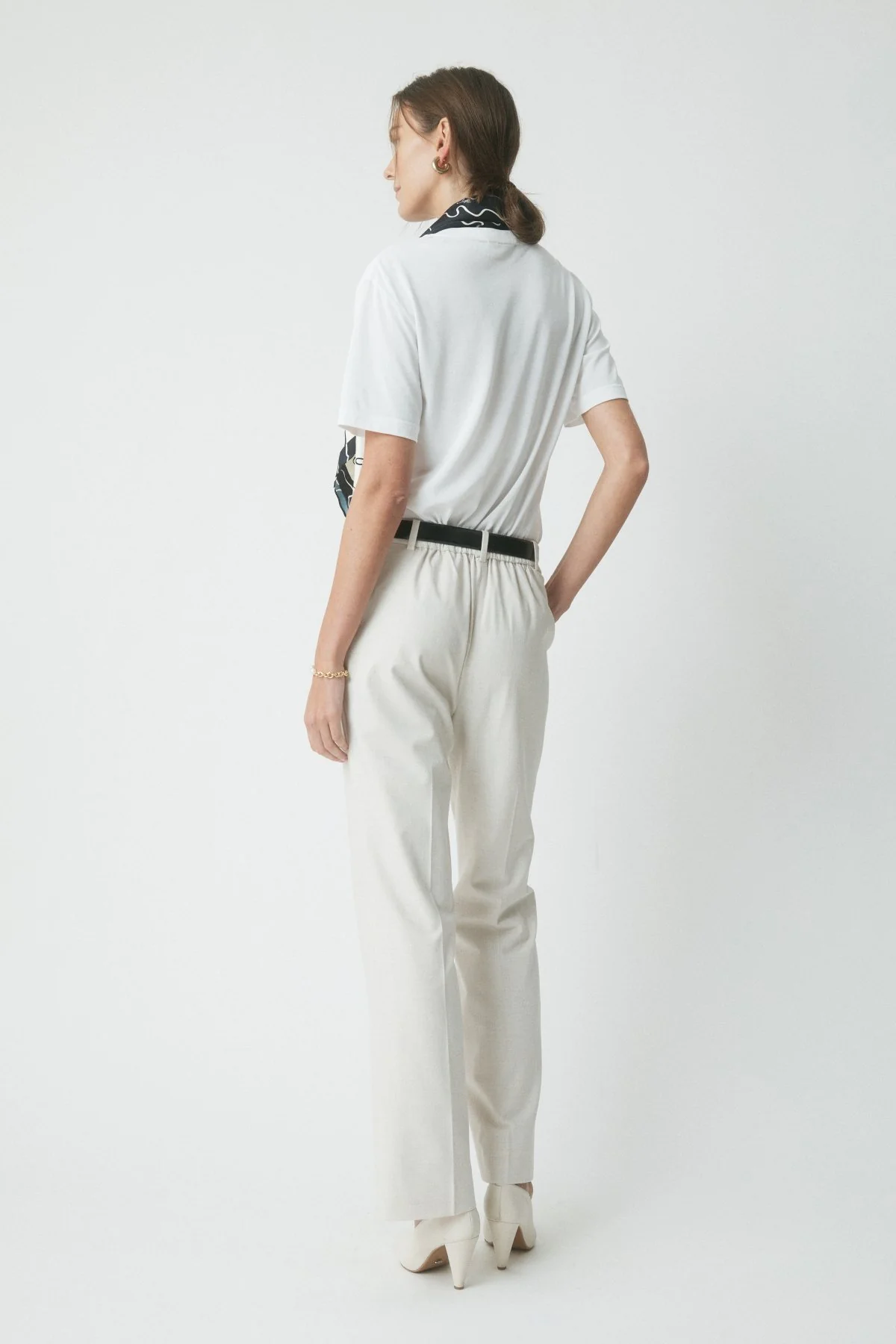 Avery Classic T-Shirt - White - Image 4