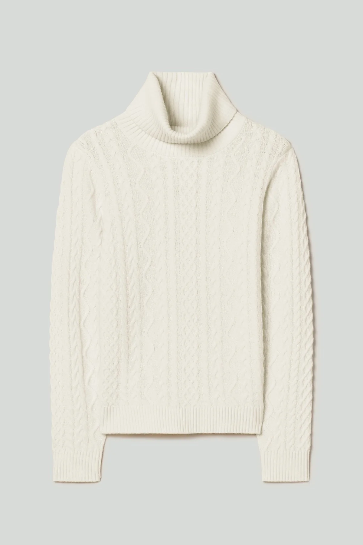 Bellamy Turtleneck Jumper - Ecru - Image 6