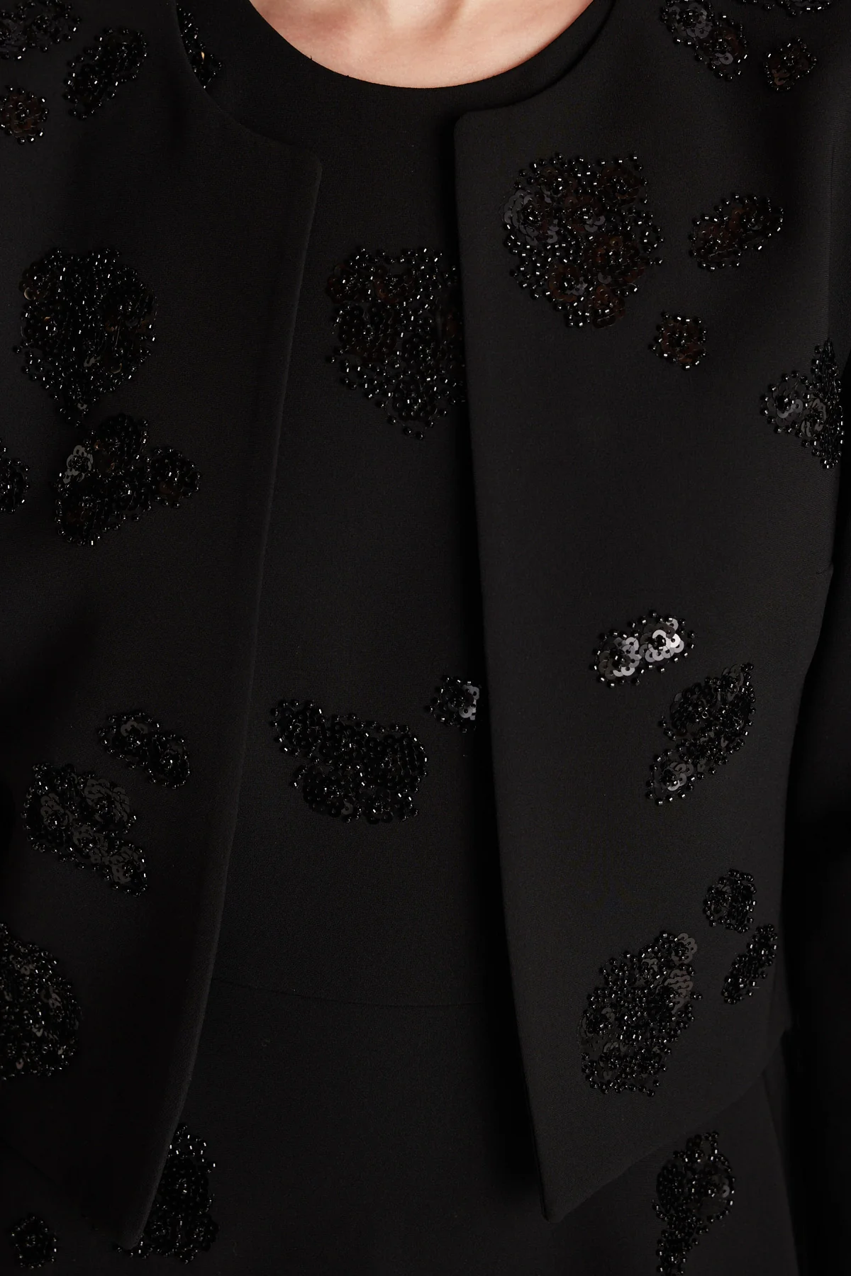 Embellished Jacket - Black - Image 2