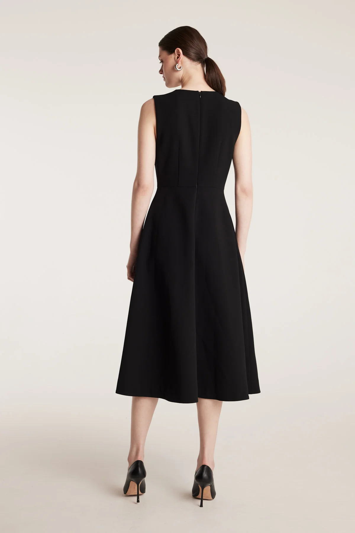 Embellished Dress - Black - Image 4