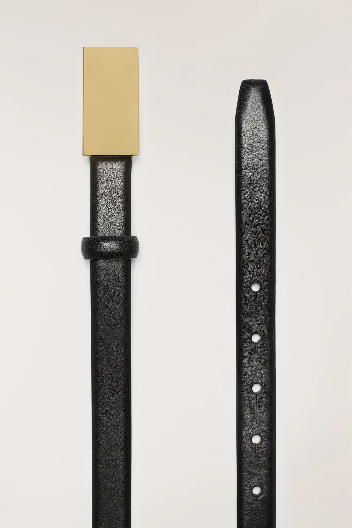 Plate Front Belt - Black - Image 2