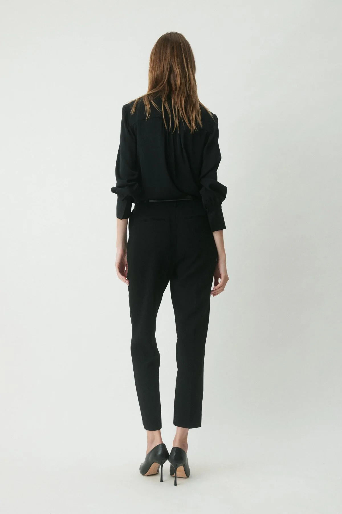Blake Silk Shirt - Black - Image 4