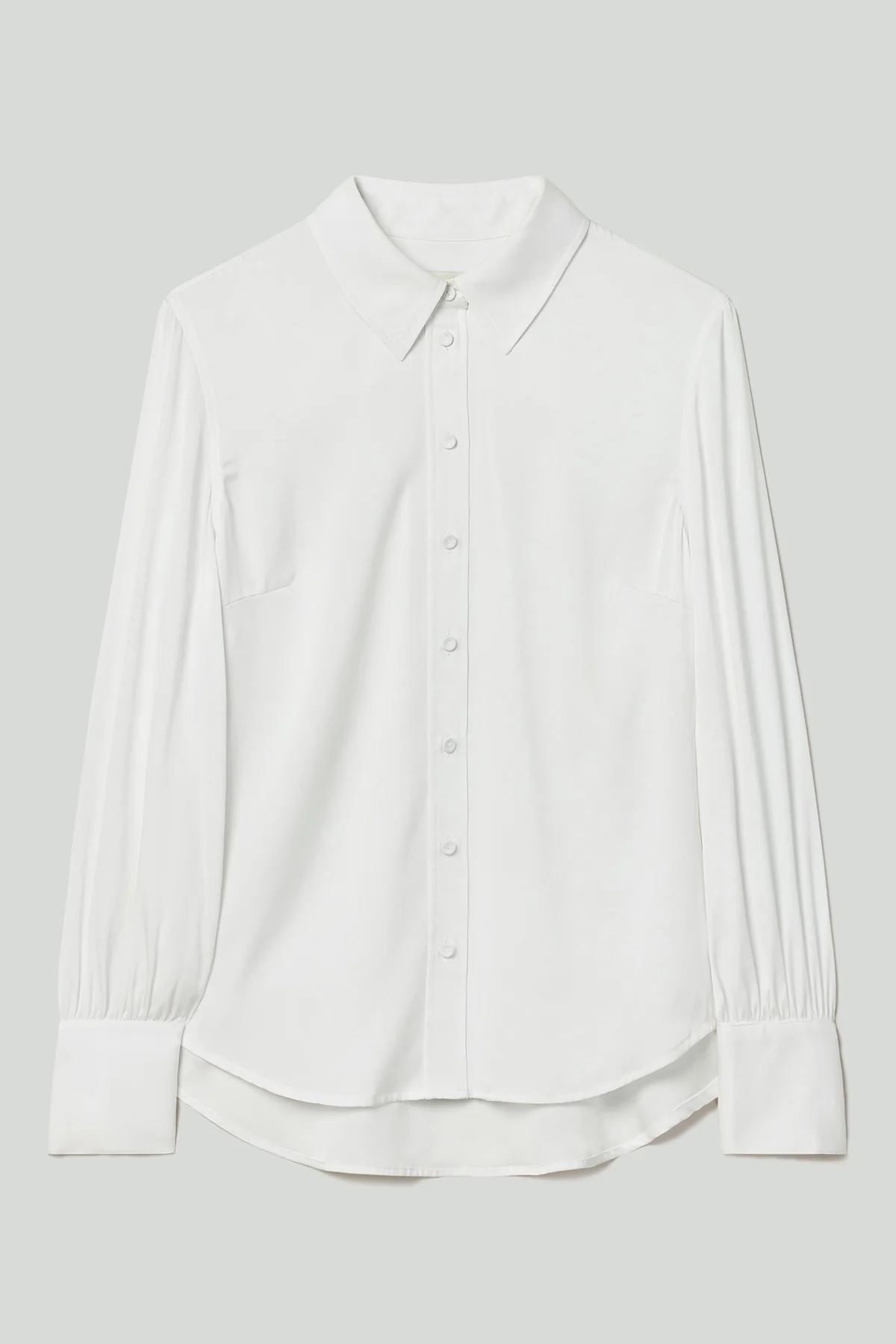 Blake Silk Shirt - Ivory - Image 6