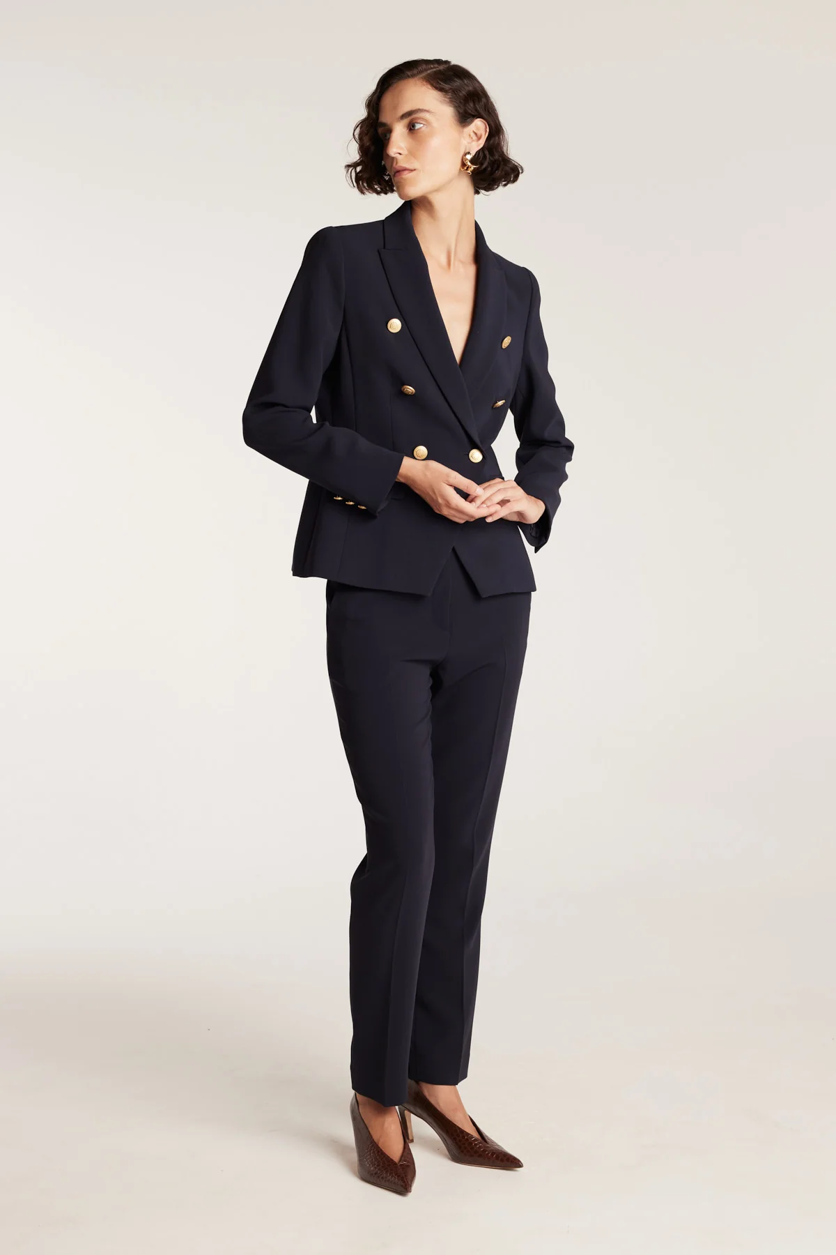 Britt Jacket - Navy - Image 3