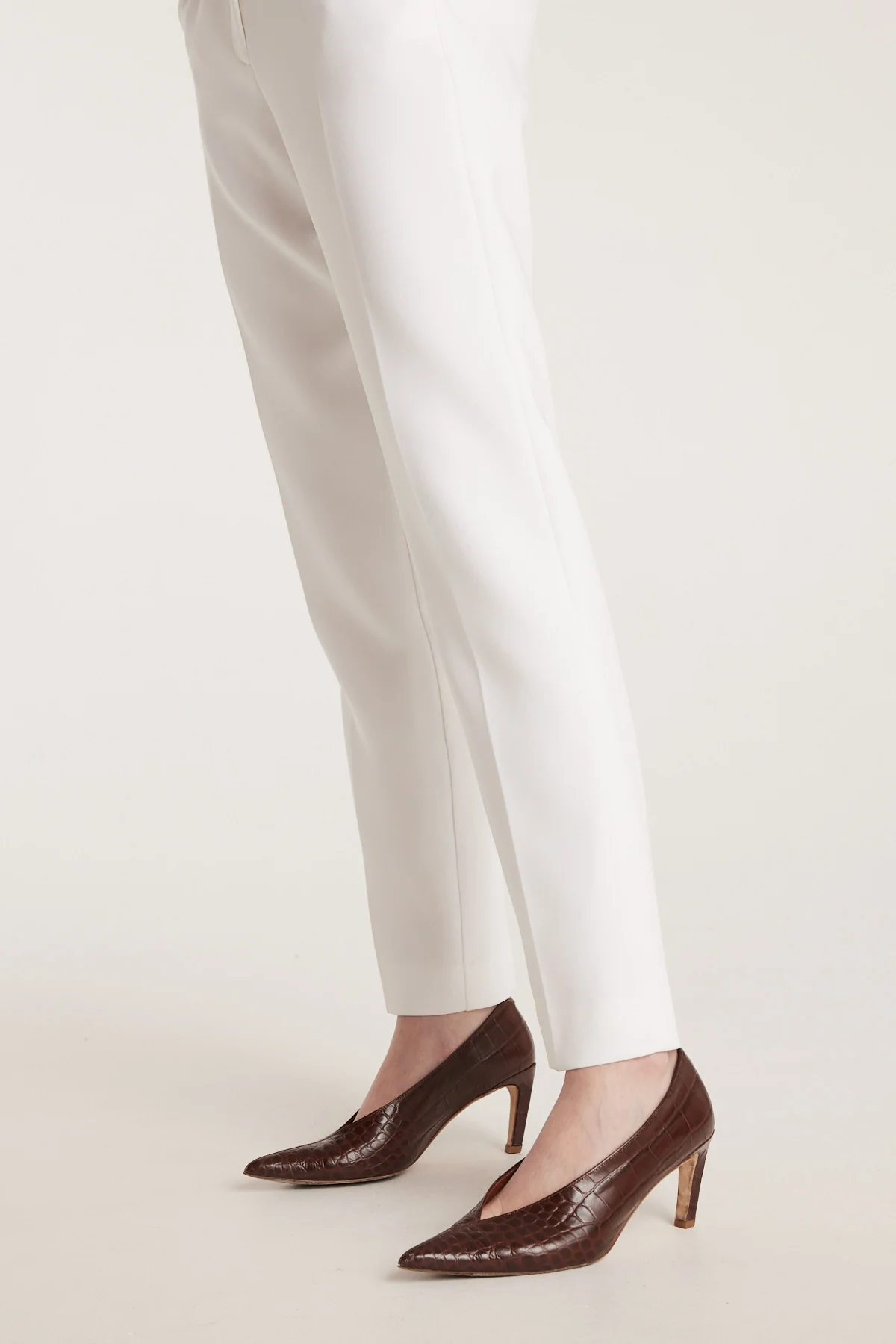 Brompton Pant - Chalk White - Image 5