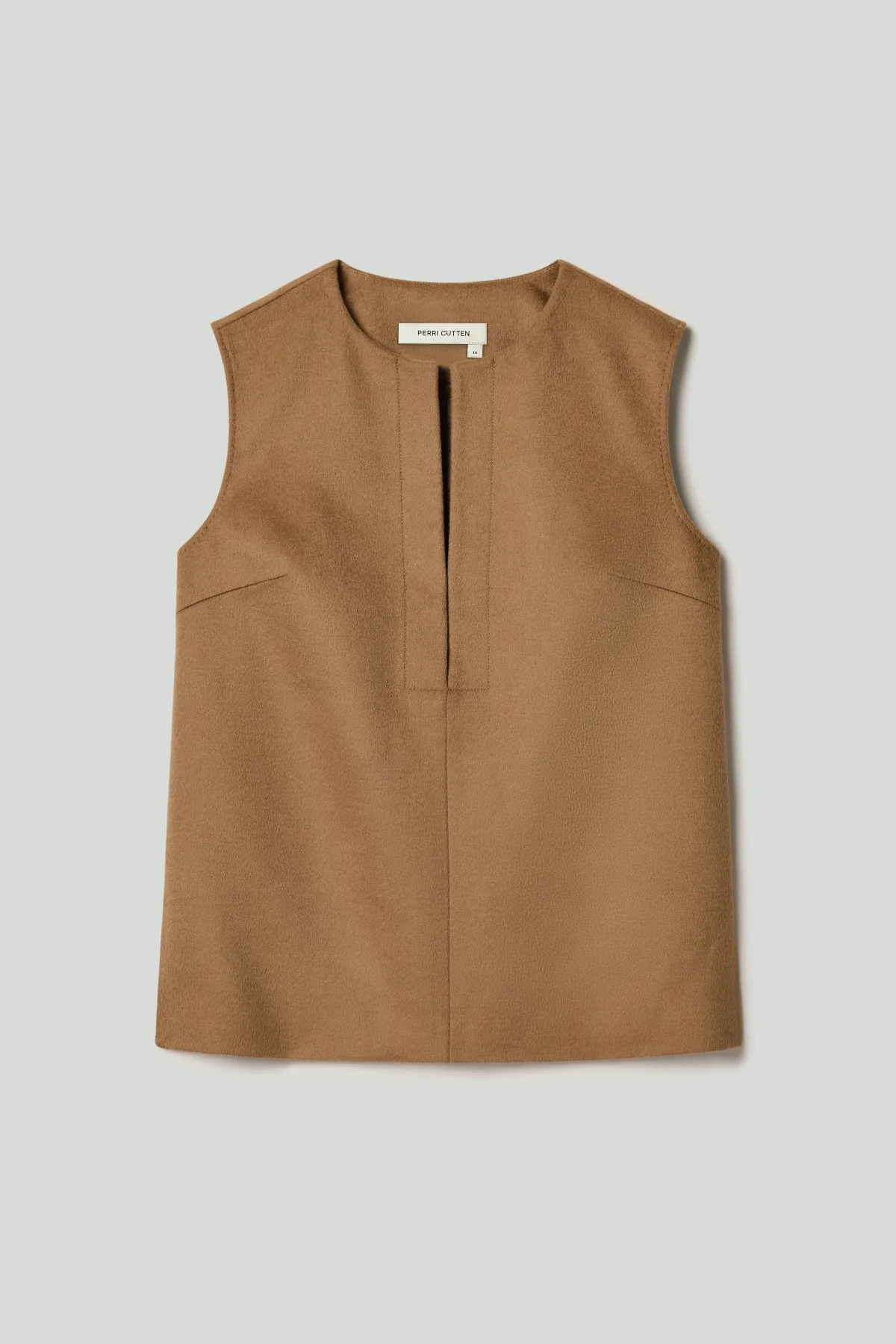 Carina Wool Vest - Camel - Image 6