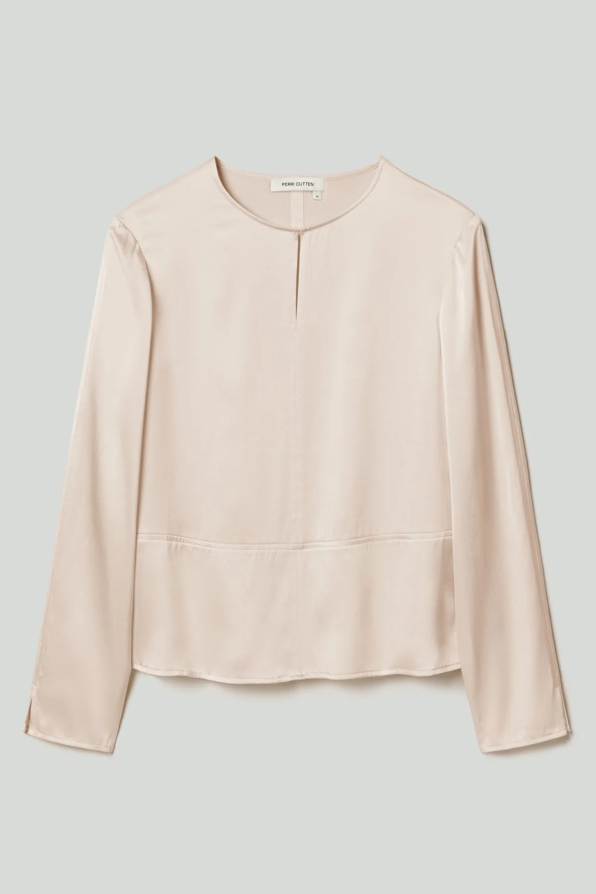 Chandler Split Neck Top - Eggshell - Image 6