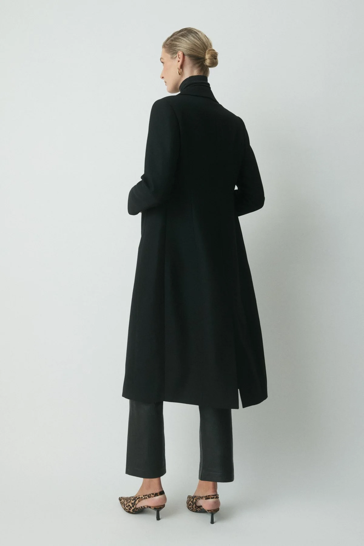 Chelsea Tailored Coat - Black - Image 4