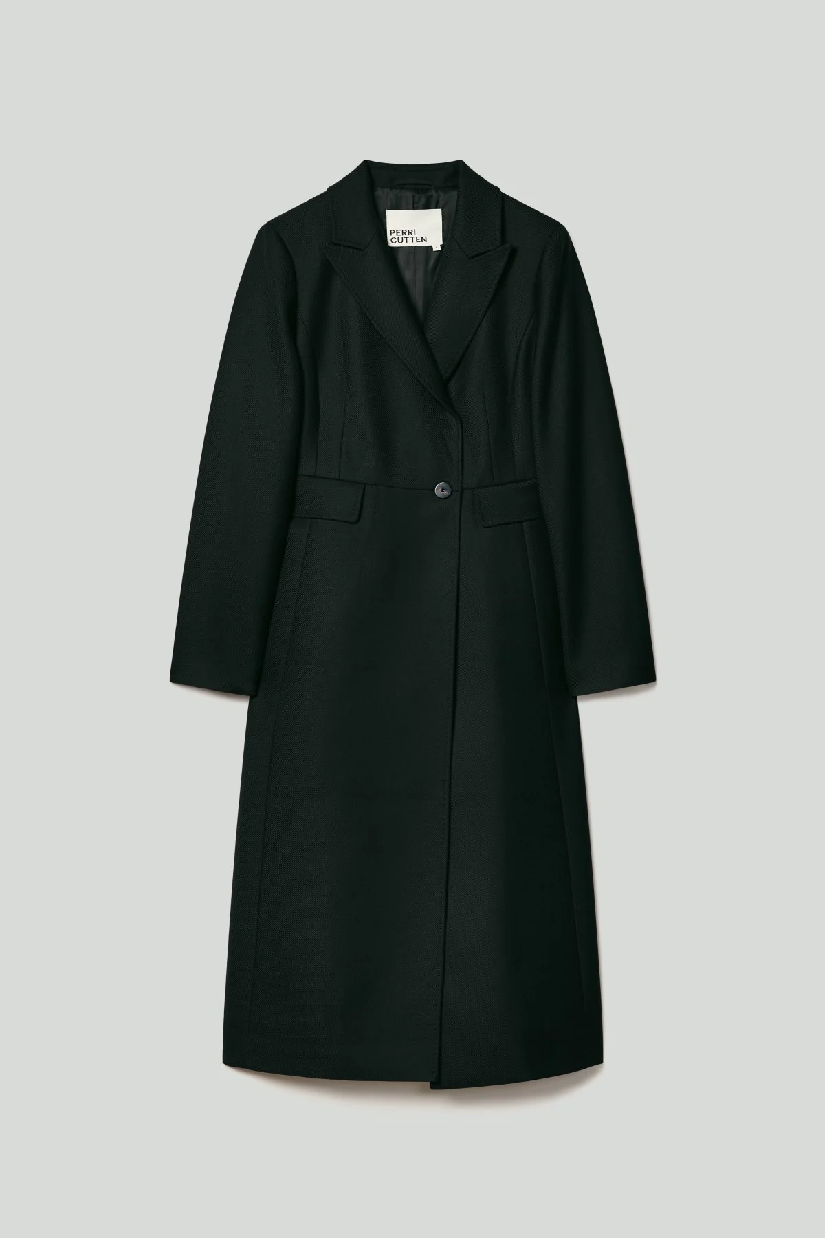 Chelsea Tailored Coat - Black - Image 6