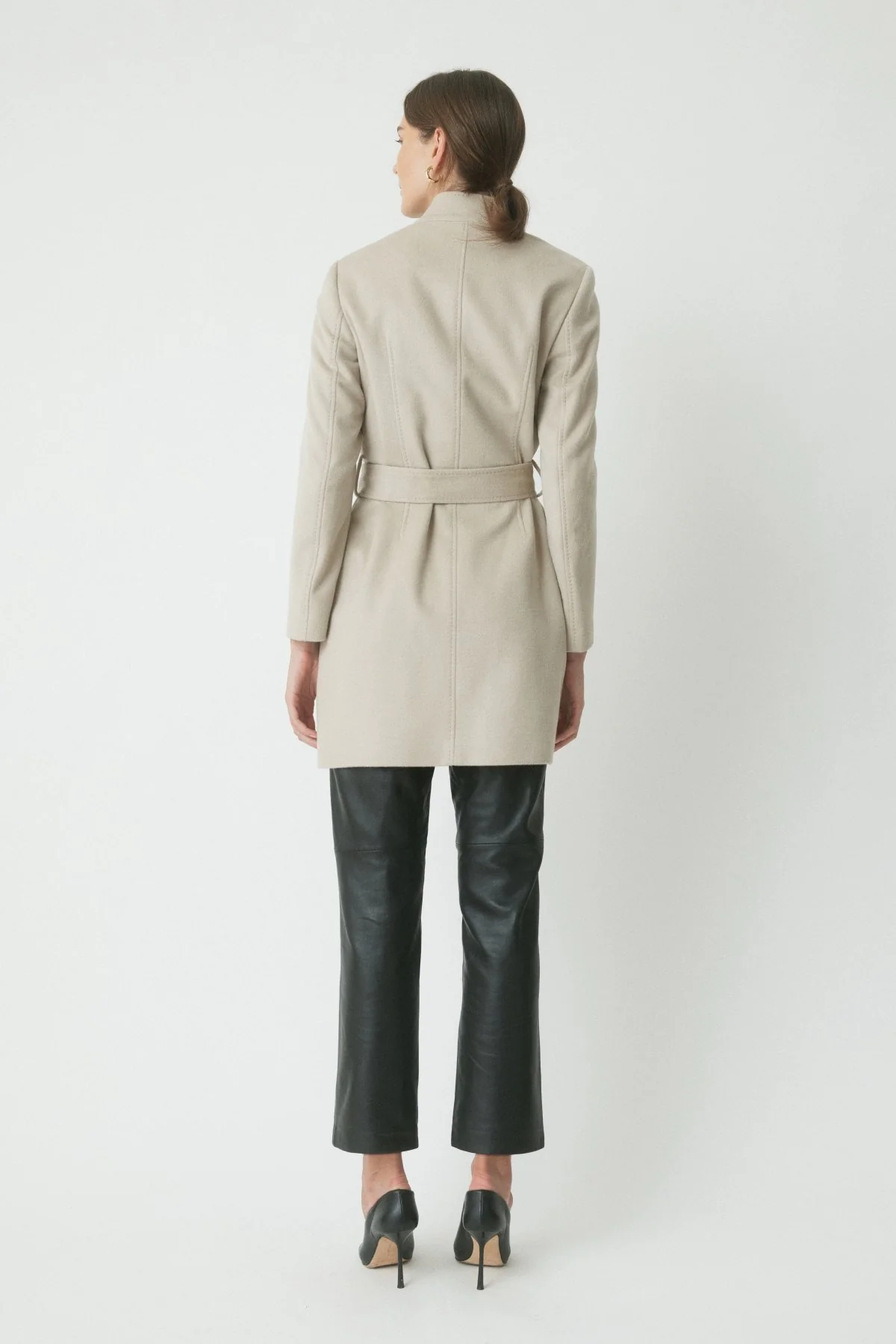 Christian Wool Coat - Eggshell - Image 4