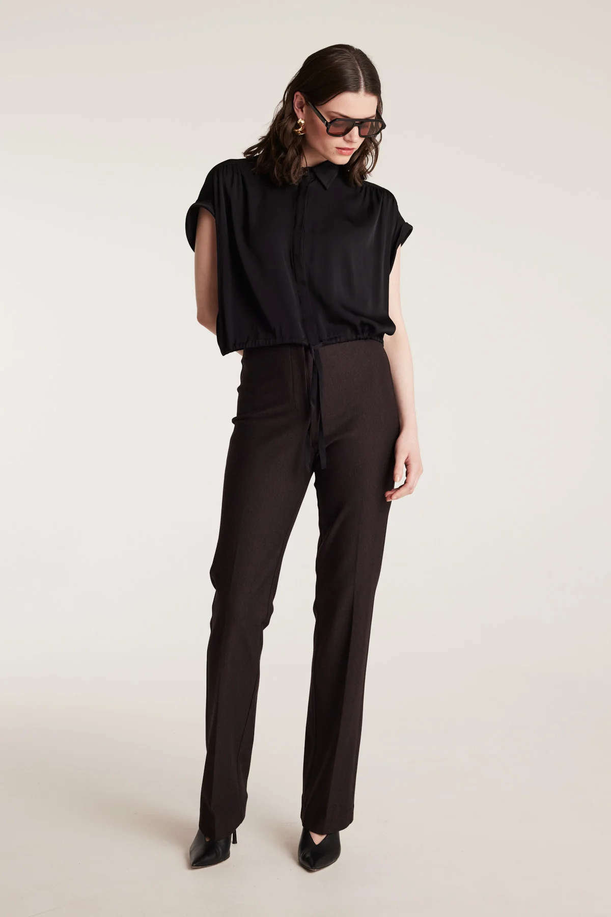 City Stretch Pant - Marle Shiraz