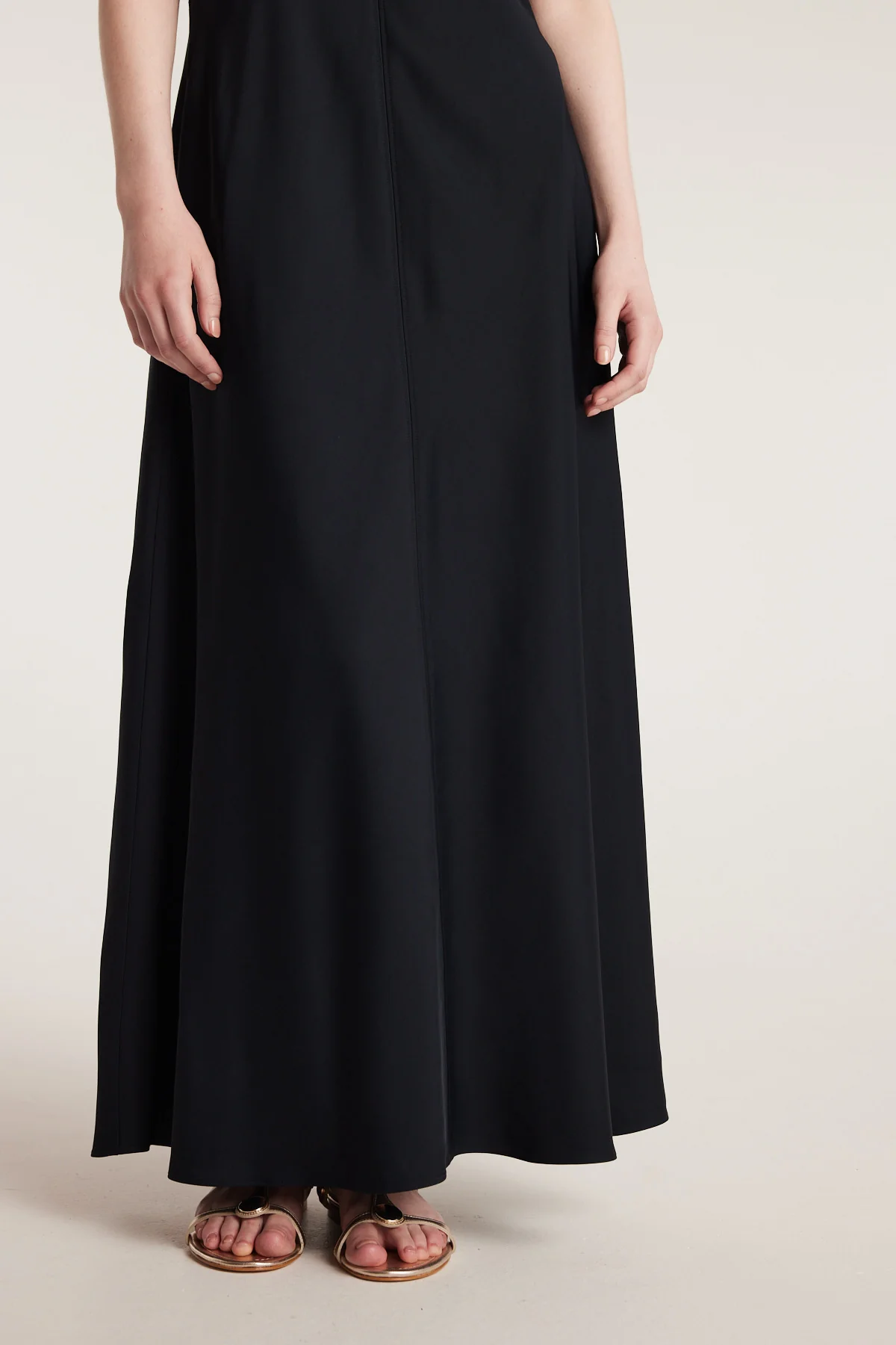 Column Dress - Navy - Image 9