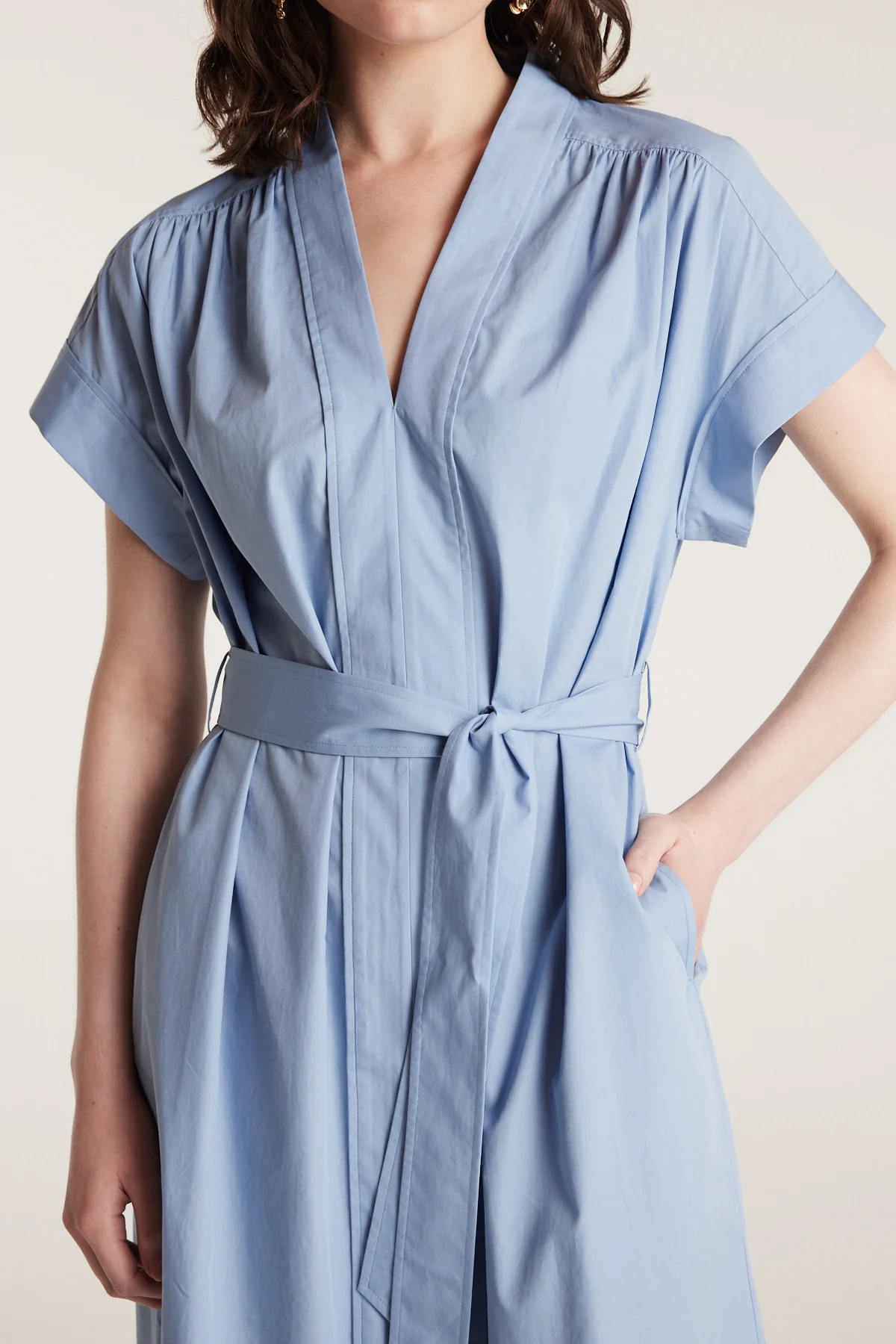 Cotton Sundress - Blue - Image 2