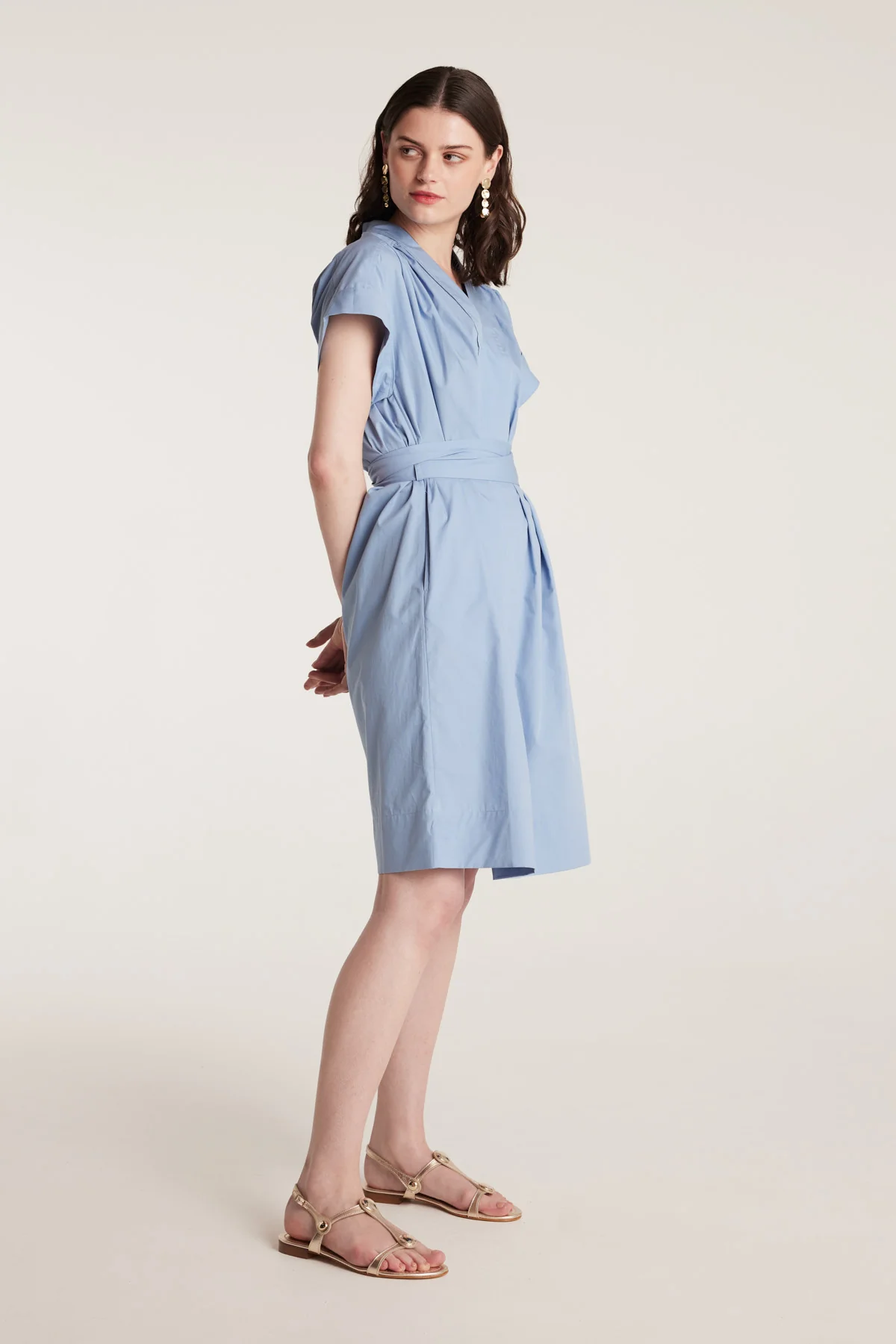 Cotton Sundress - Blue - Image 3