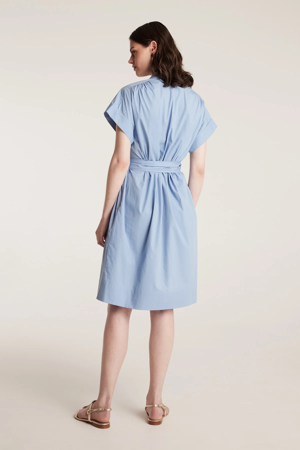 Cotton Sundress - Blue - Image 4