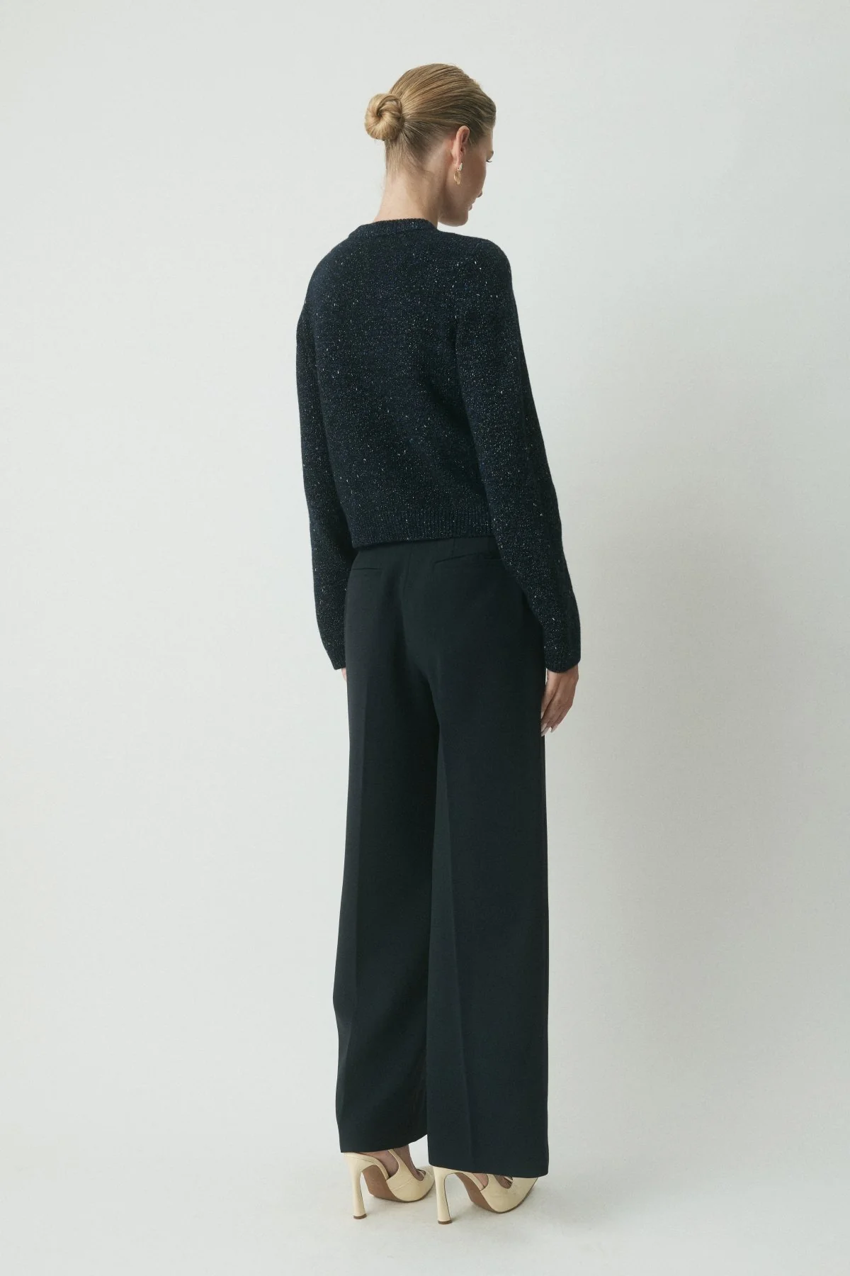 Cove Fantasy Knit Cardigan - Navy - Image 4