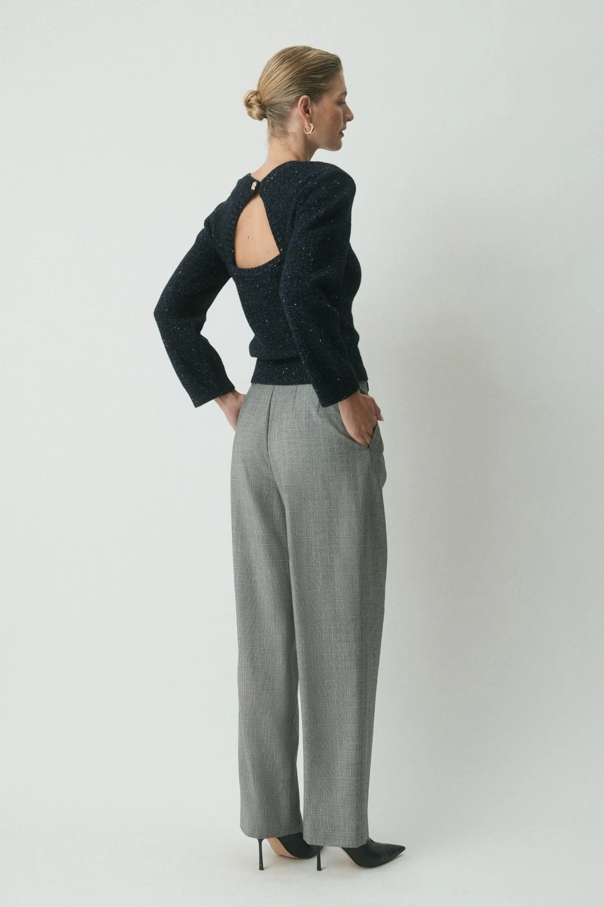 Cove Fantasy Knit Jumper - Navy - Image 3