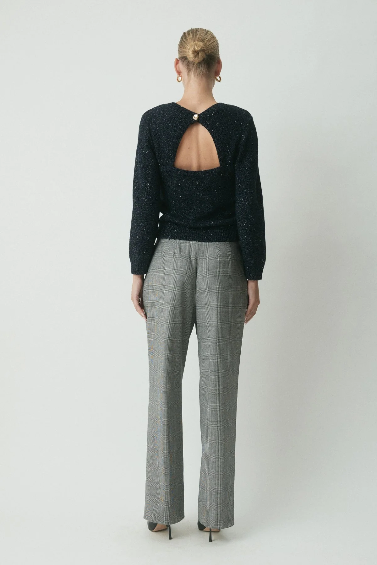 Cove Fantasy Knit Jumper - Navy - Image 4