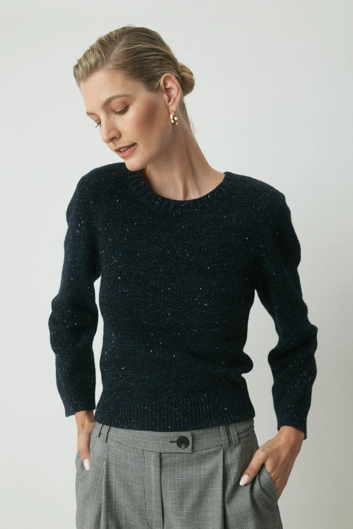 Cove Fantasy Knit Jumper - Navy - Image 5