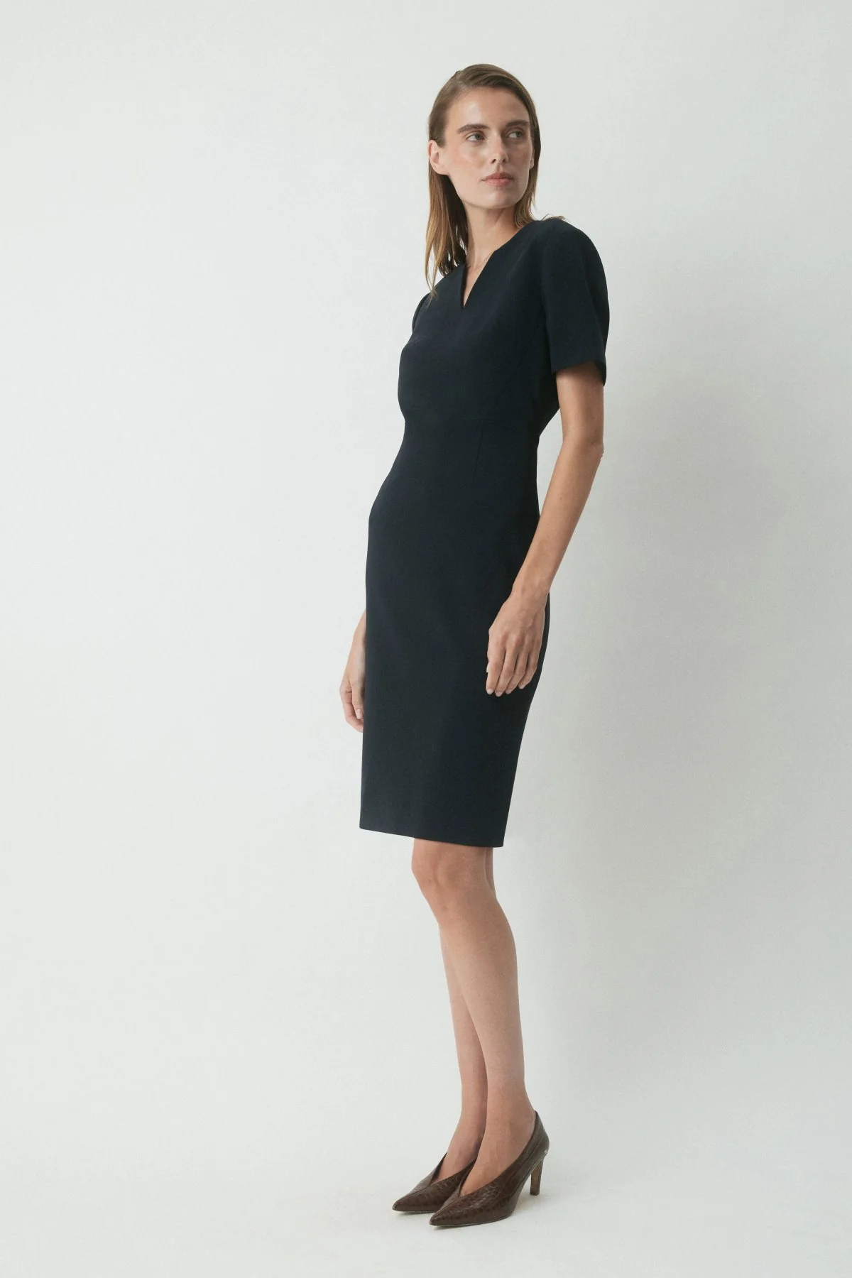 Crawford Dress - Navy - Image 3