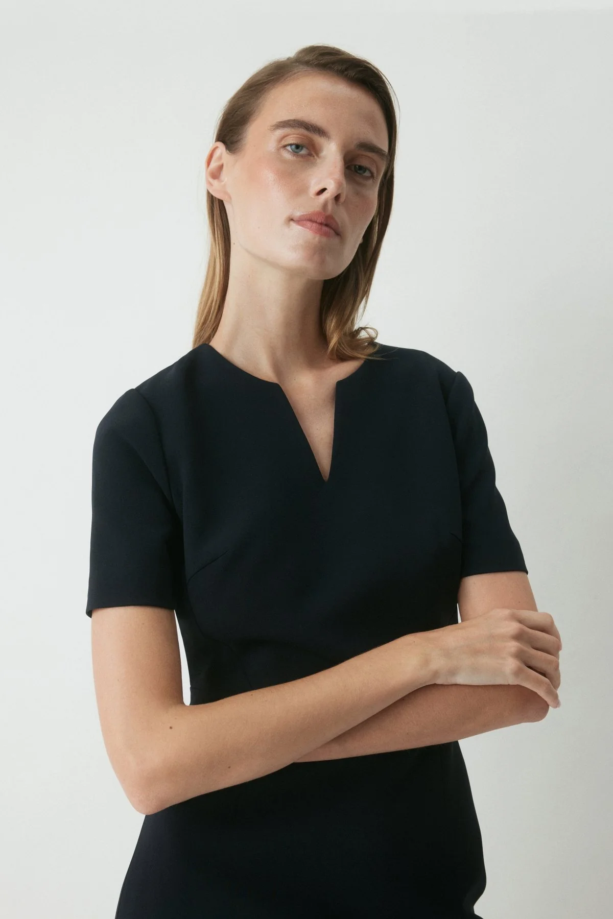 Crawford Dress - Navy - Image 5