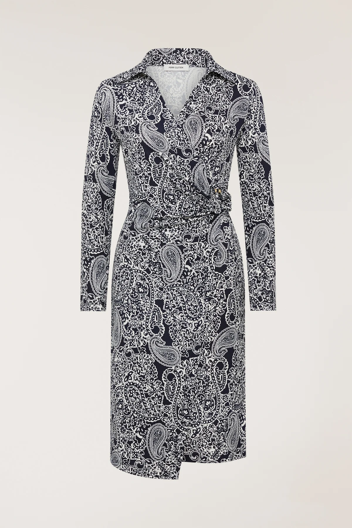 Dana Dress - Navy/White - Image 6