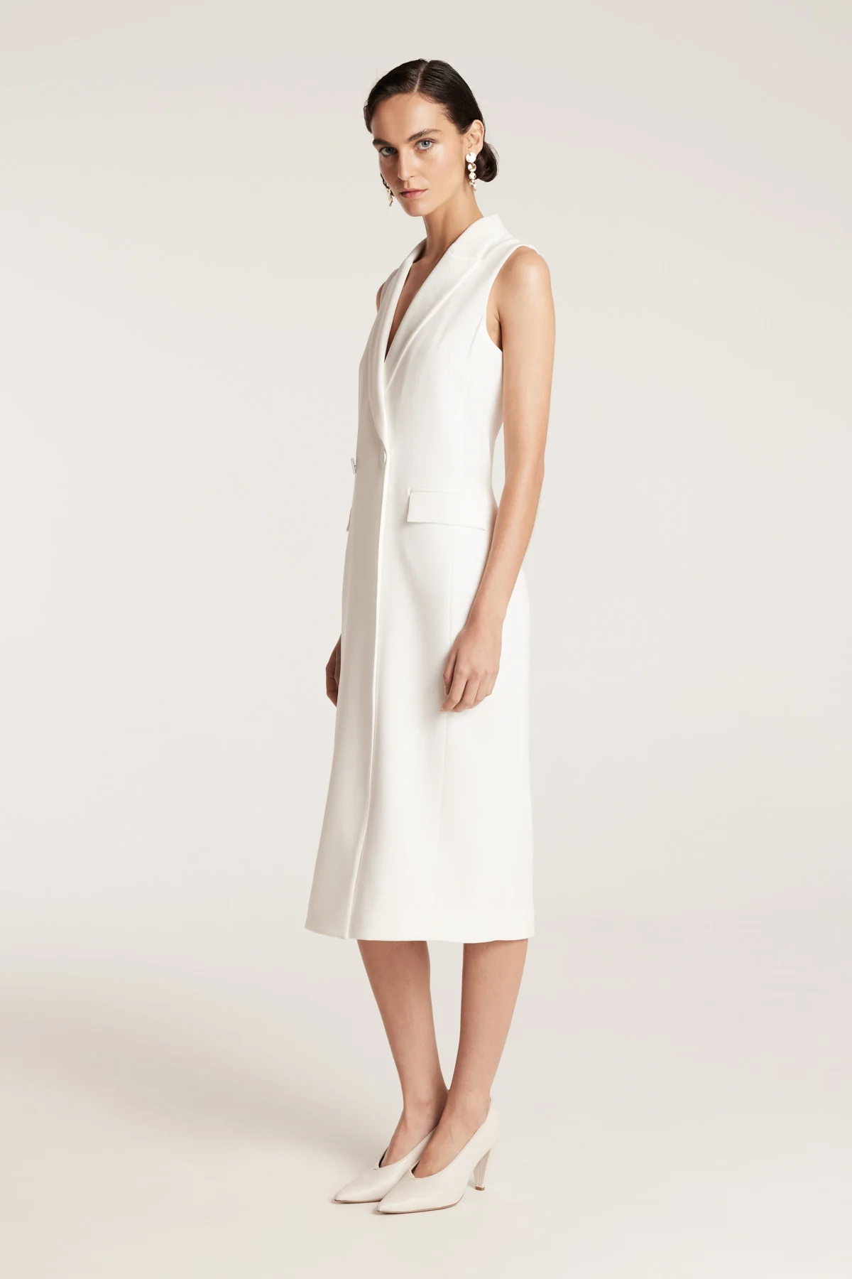 Diana Dress - Ivory - Image 3