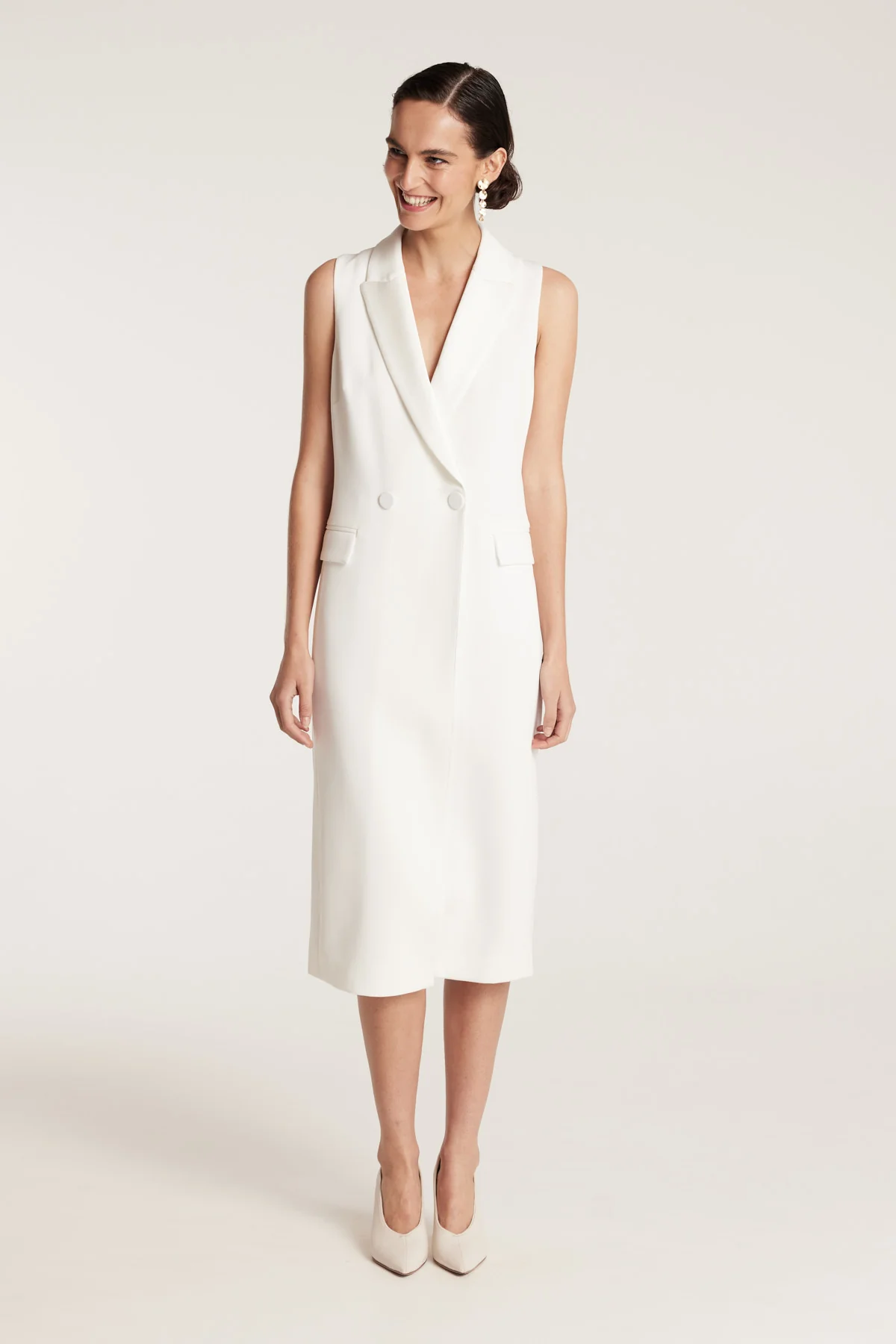 Diana Dress - Ivory - Image 7