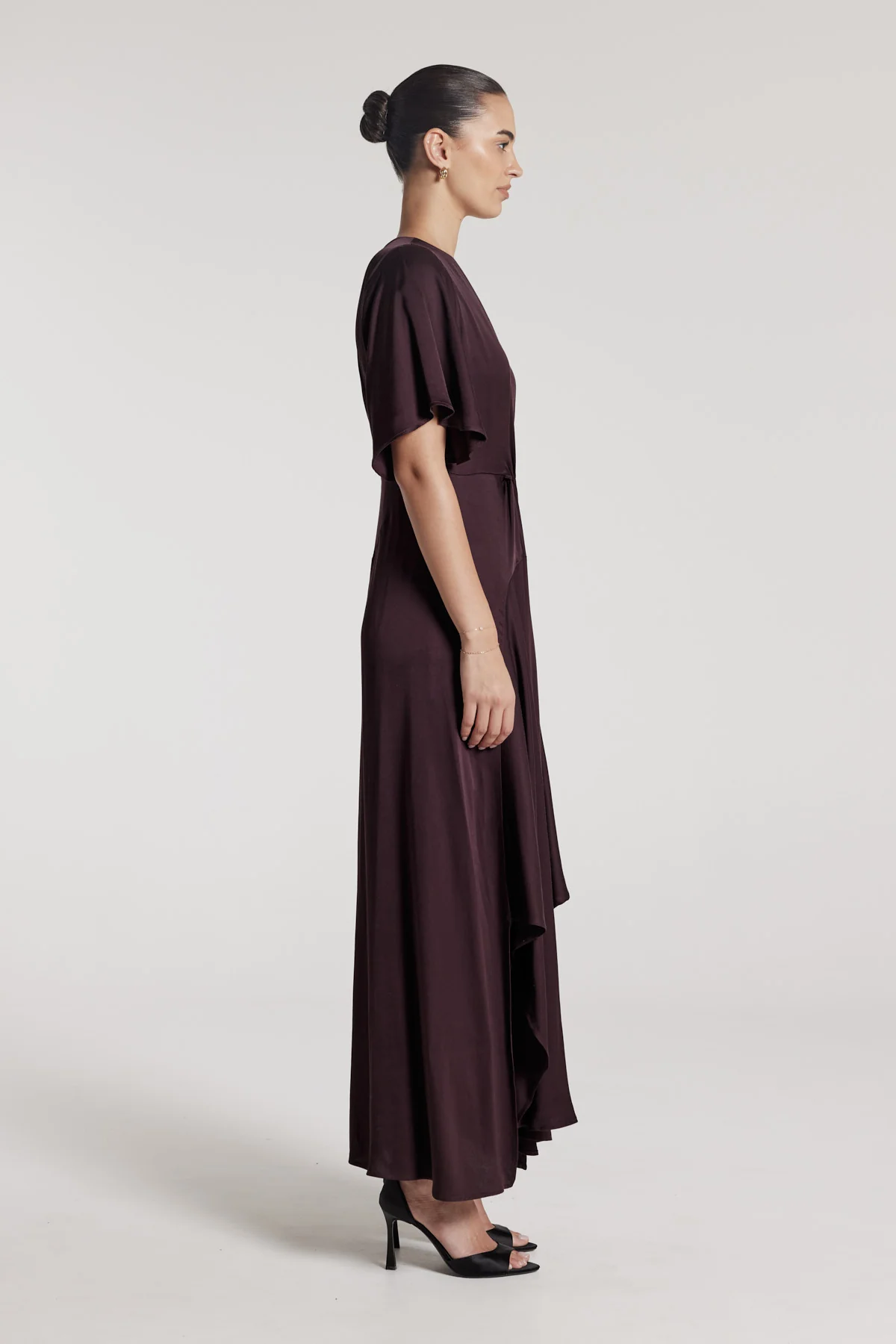 Eleanor Dress - Chocolate - Image 4