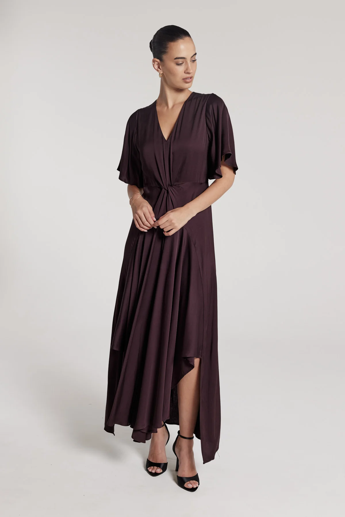 Eleanor Dress - Chocolate - Image 7