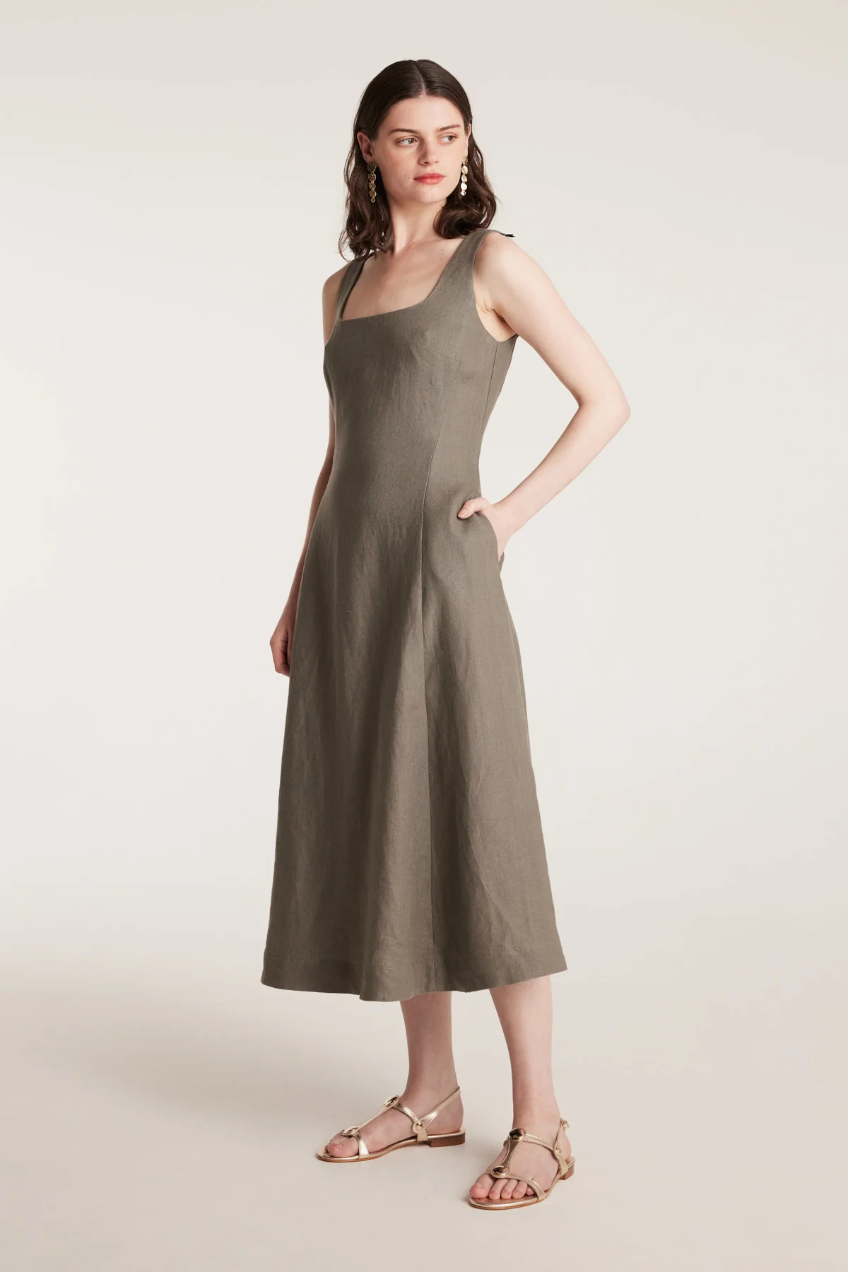 Eliza Dress - Pewter - Image 4