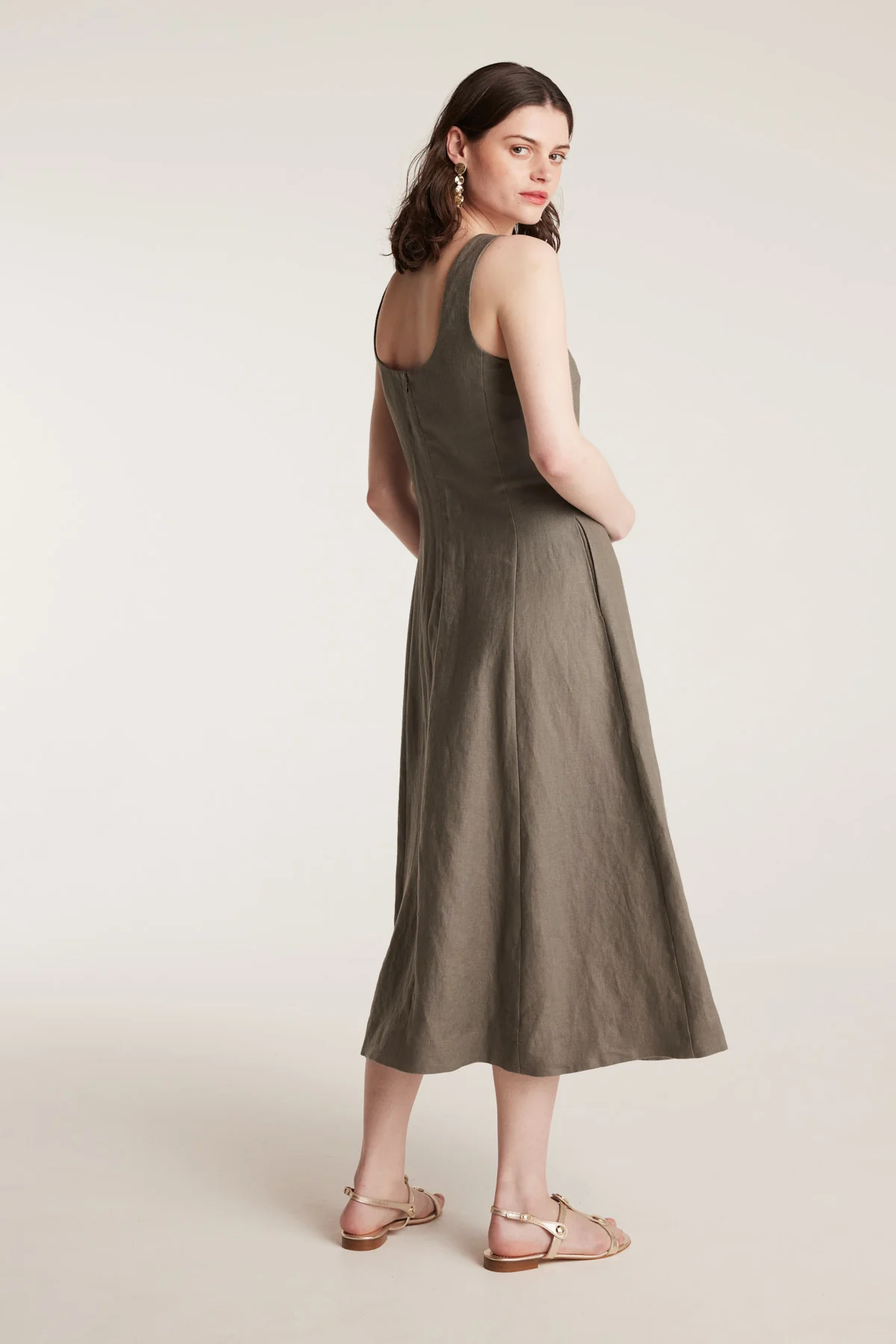Eliza Dress - Pewter - Image 5