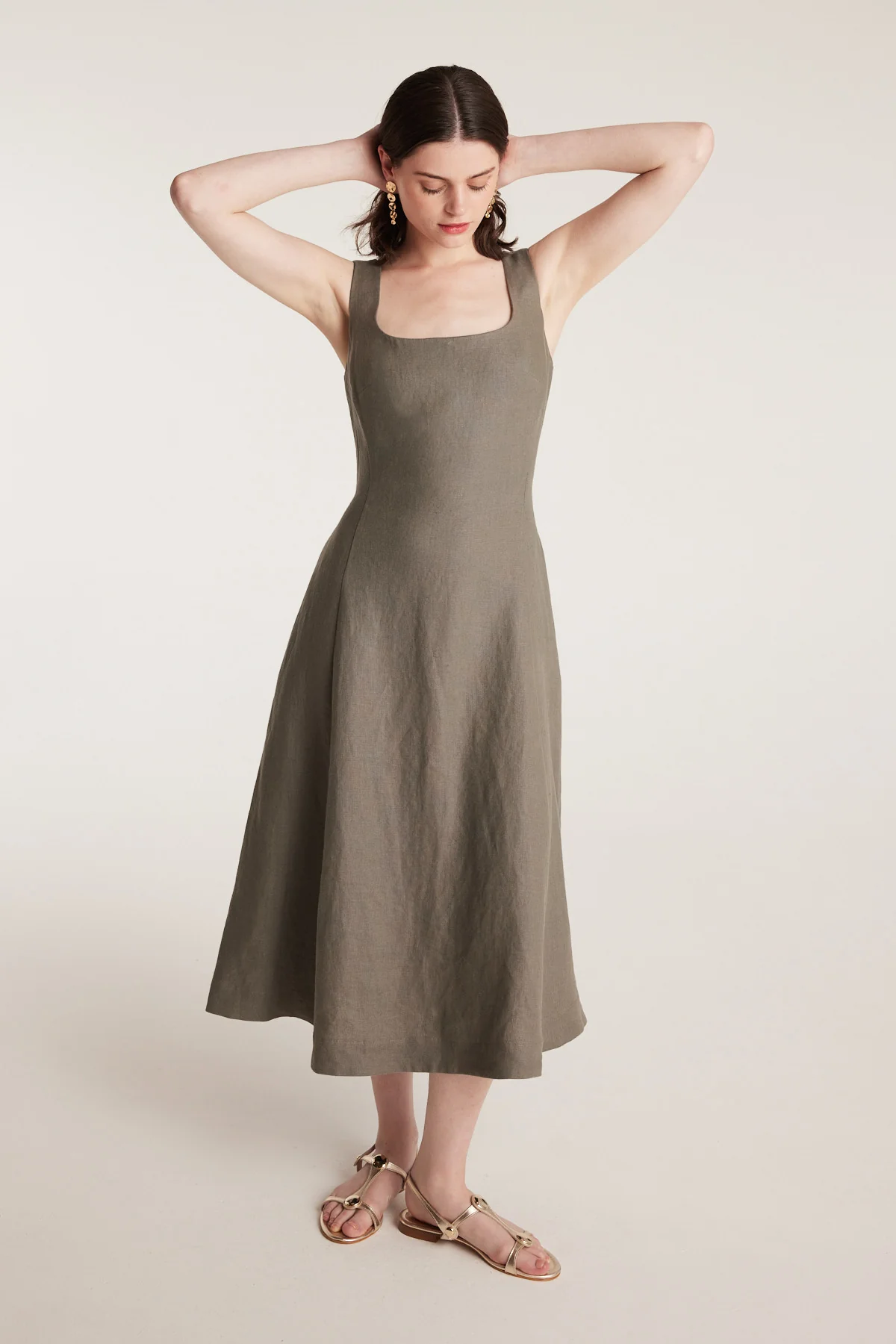 Eliza Dress - Pewter - Image 6