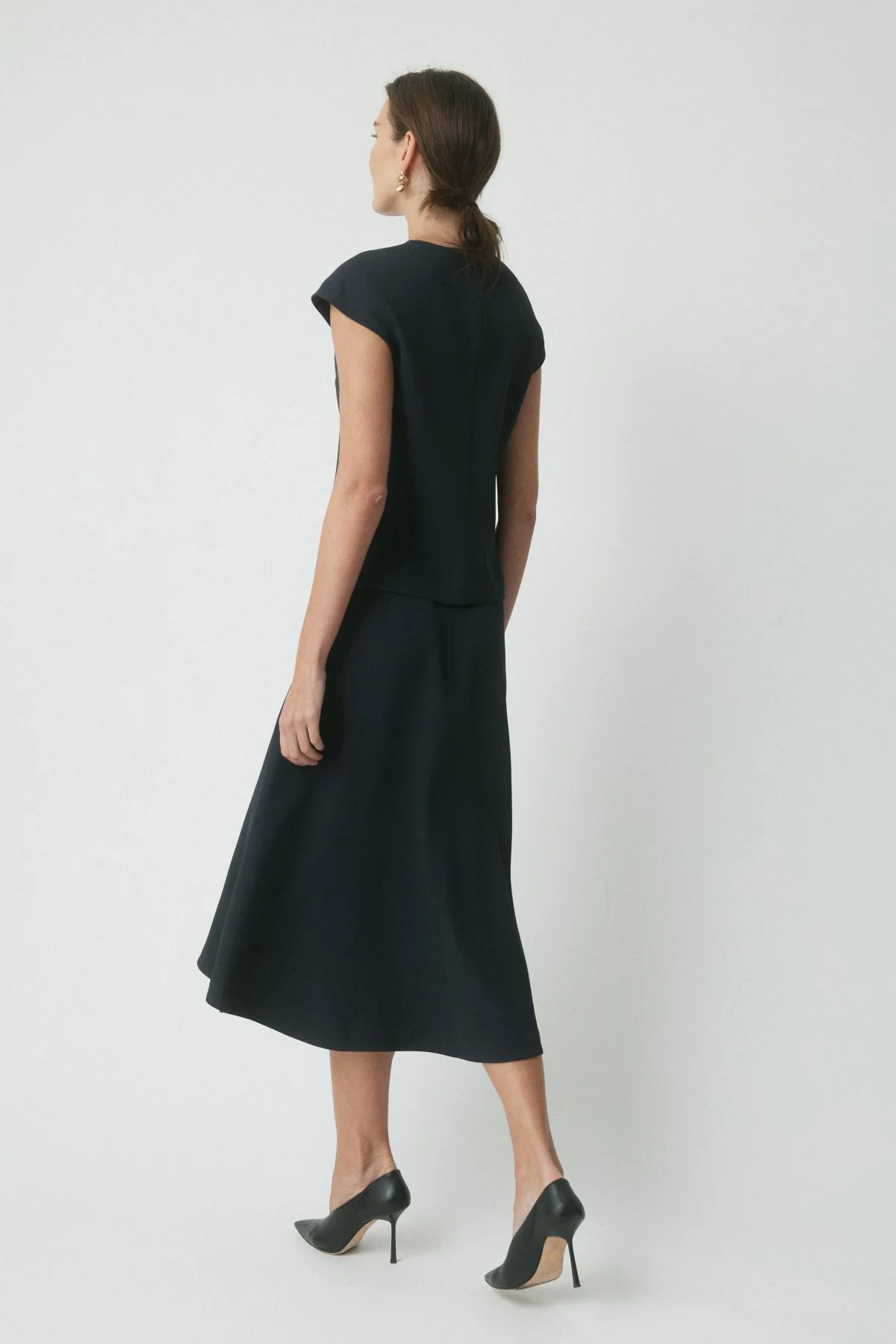 Ellie Structured Top - Midnight - Image 4