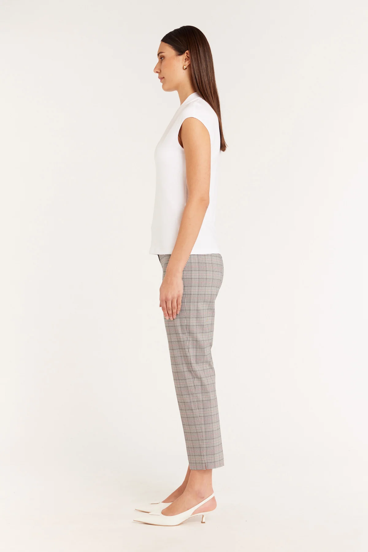 Emmy Jersey Top - White - Image 4