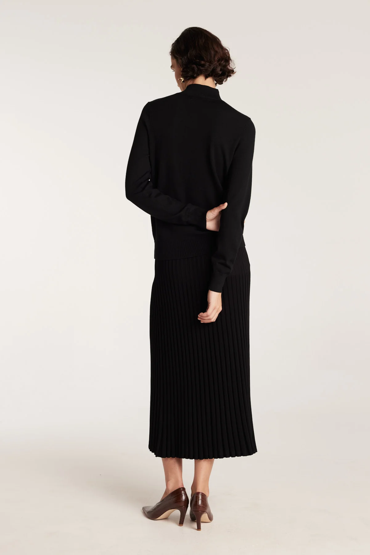 Fortuny Skirt - Black - Image 4