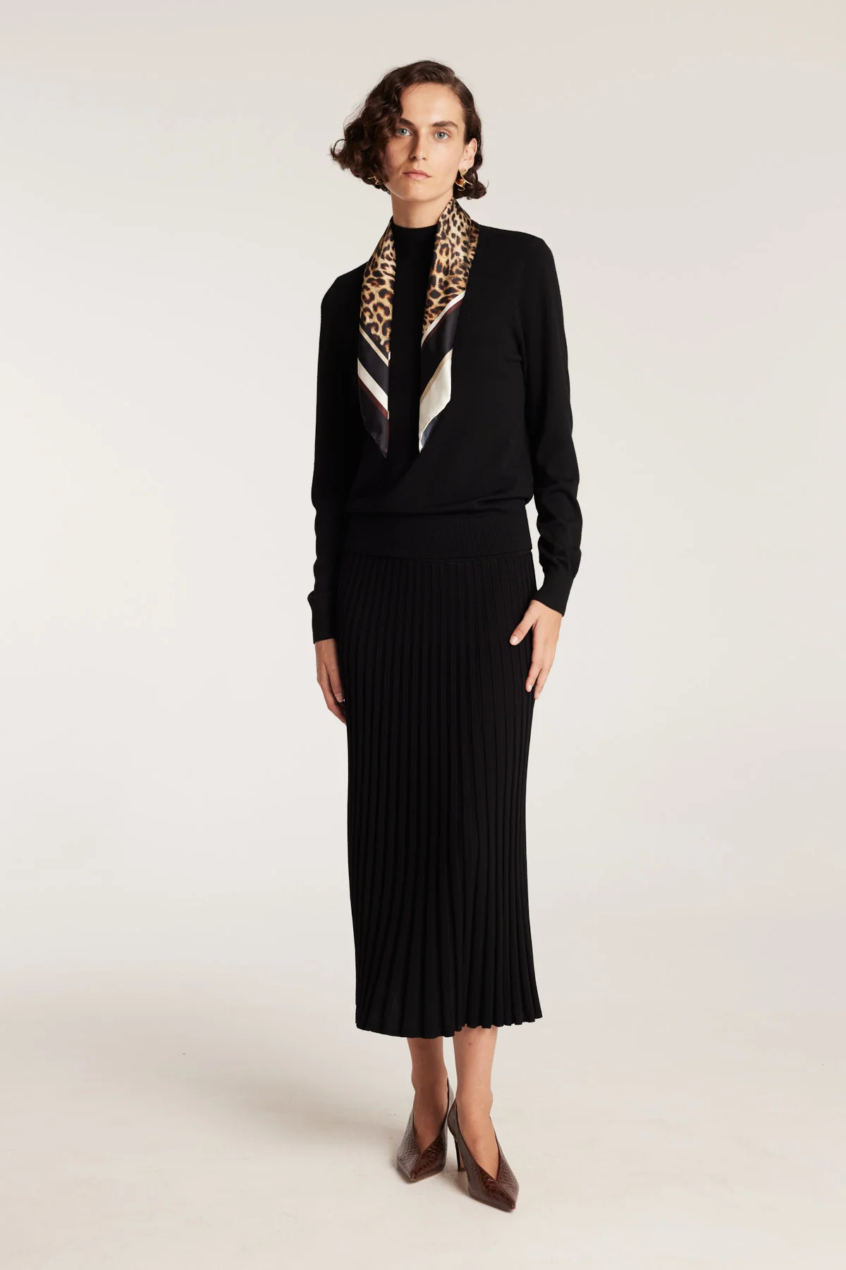 Fortuny Skirt - Black - Image 5
