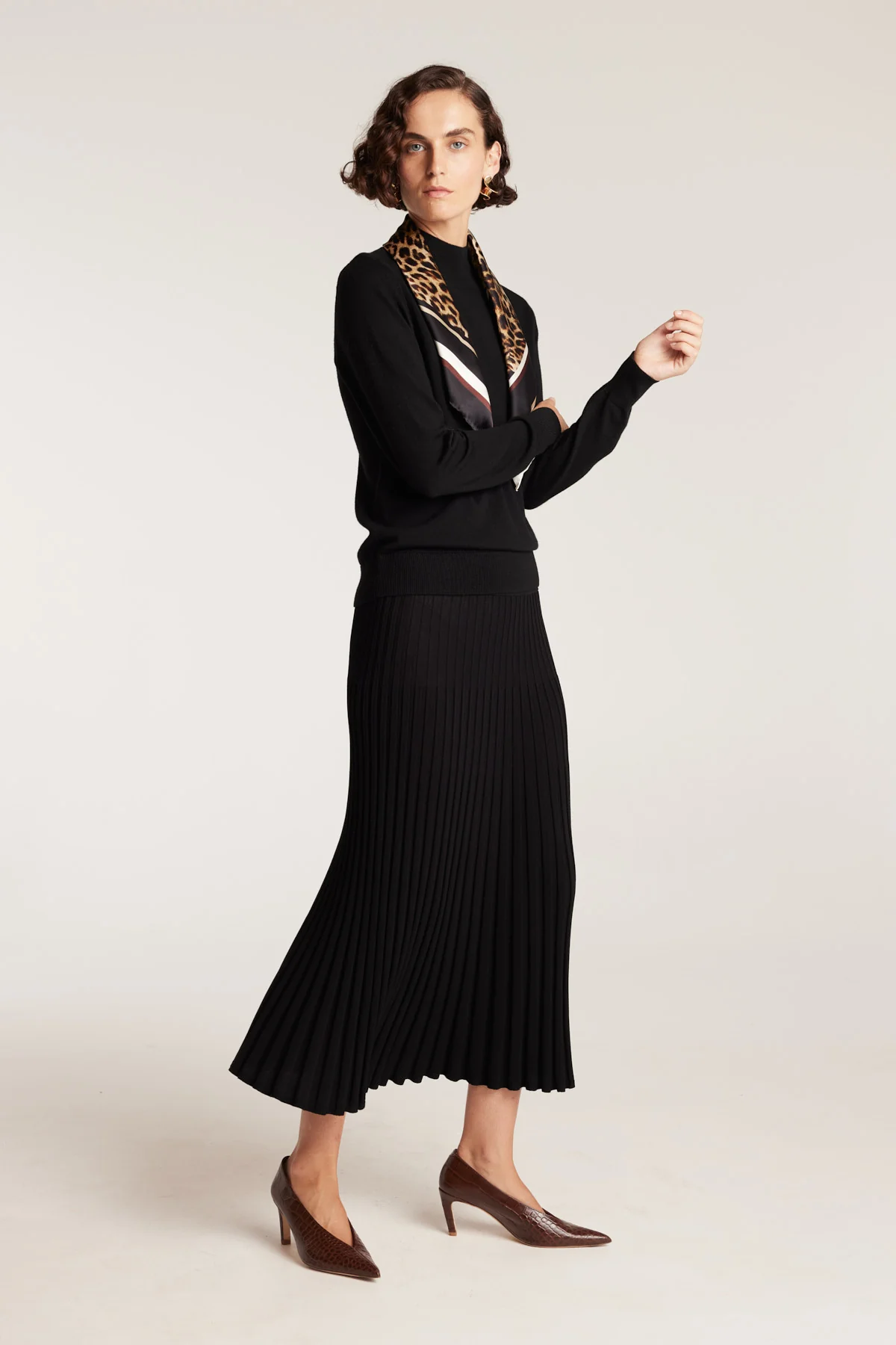 Fortuny Skirt - Black - Image 6