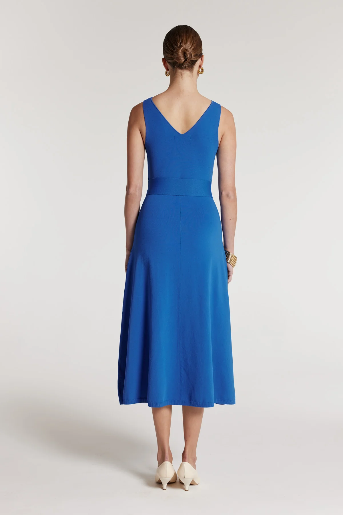 Francesca Knit Dress - Cobalt - Image 5