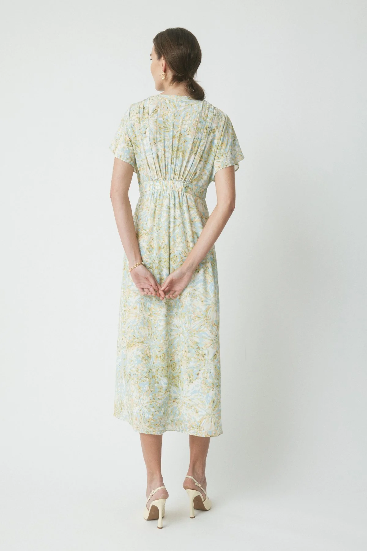 Frankie Silk Maxi Dress - Multi - Image 4