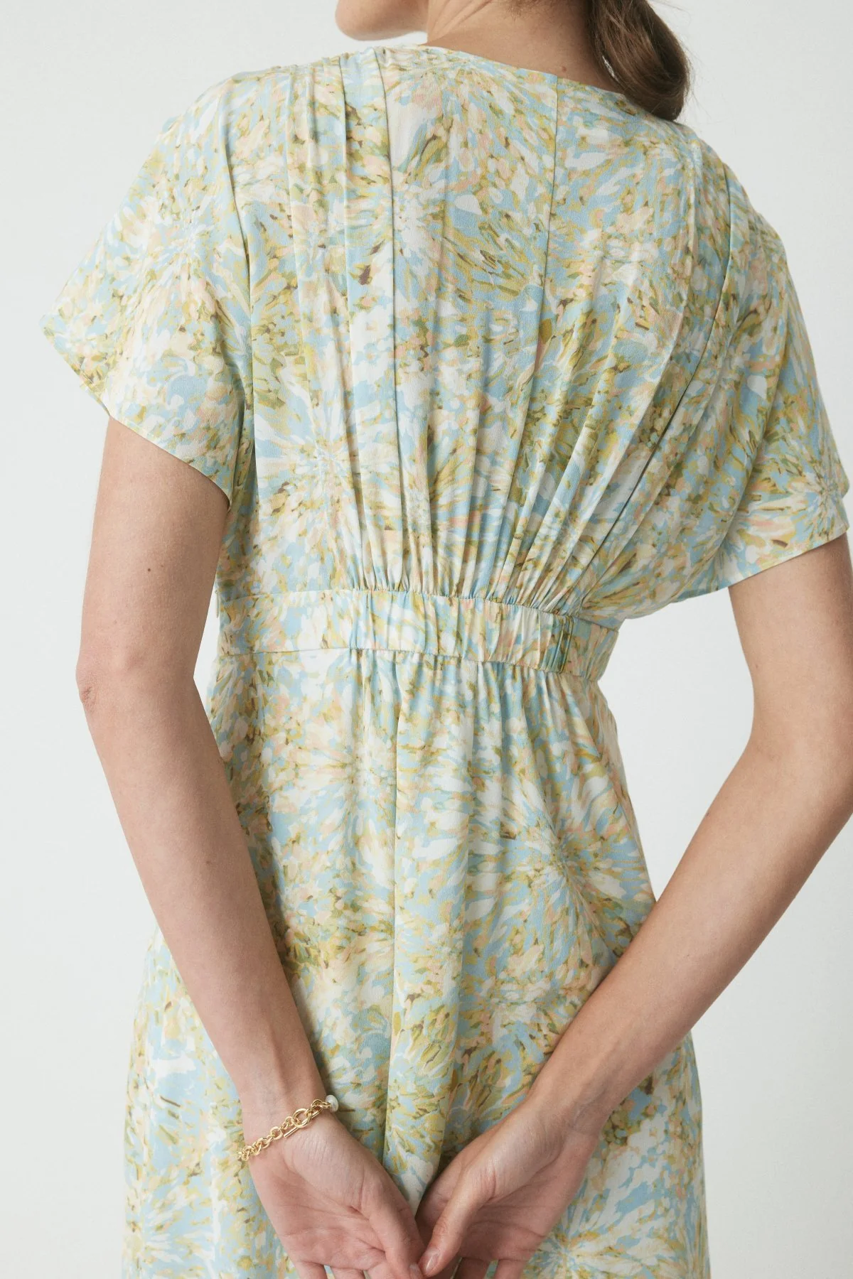 Frankie Silk Maxi Dress - Multi - Image 5