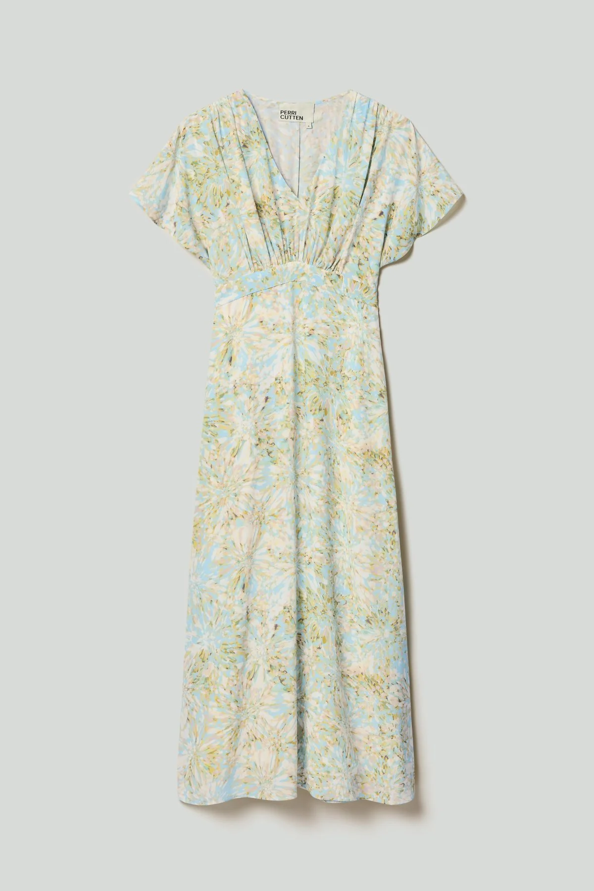 Frankie Silk Maxi Dress - Multi - Image 6