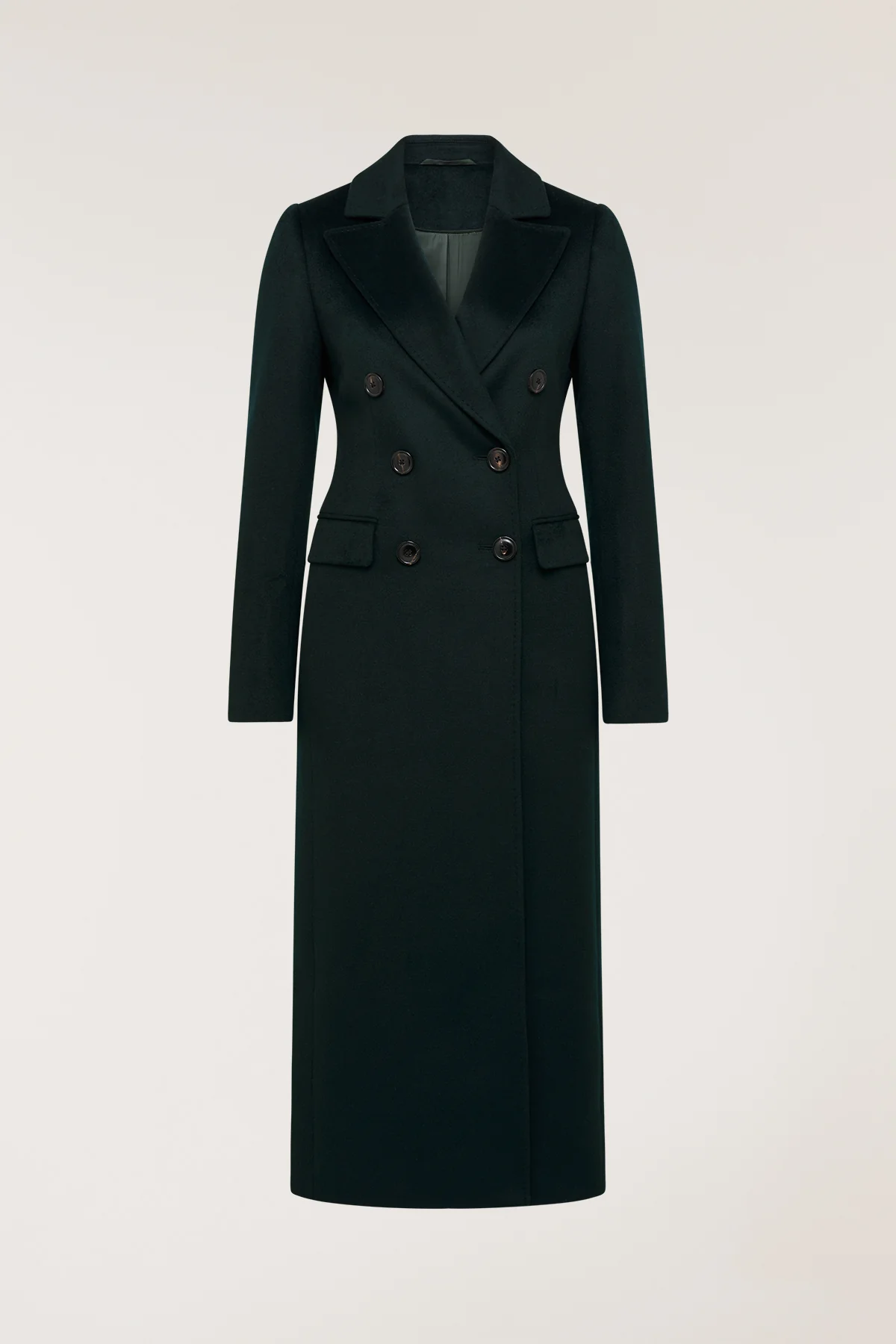 Tailored Coat - Green - Image 4