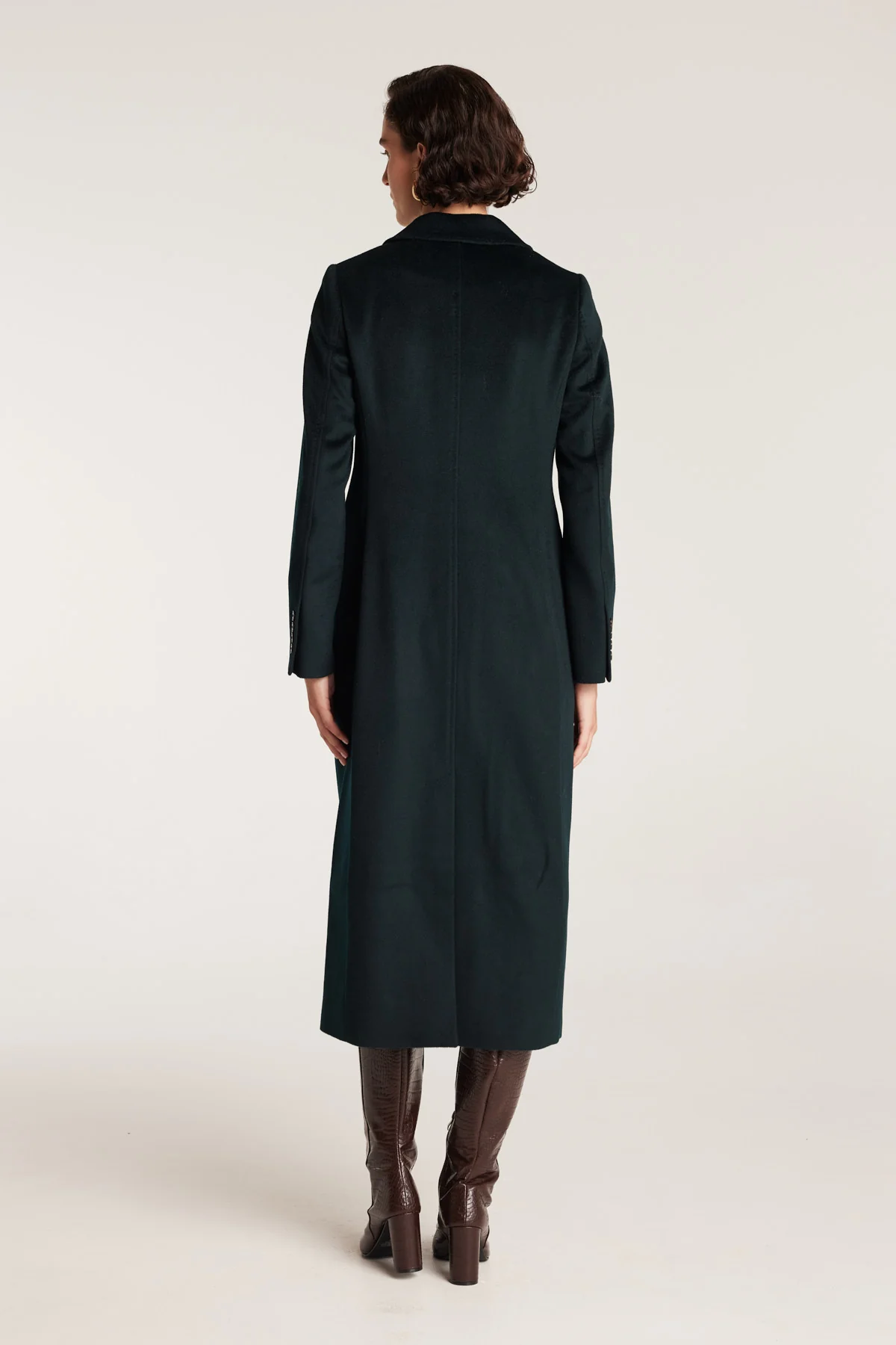 Tailored Coat - Green - Image 5