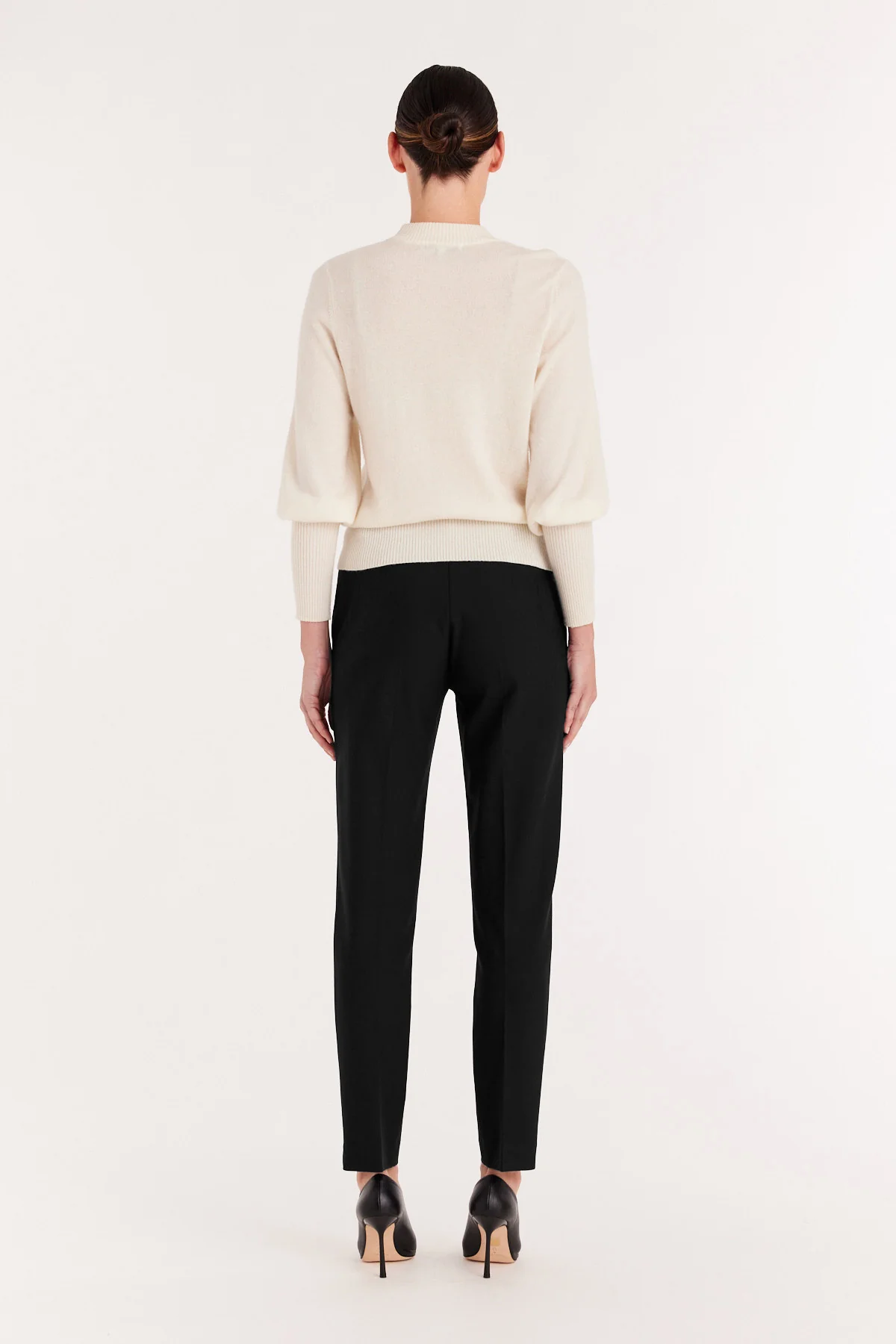 Harper Ponte Pant - Black - Image 4