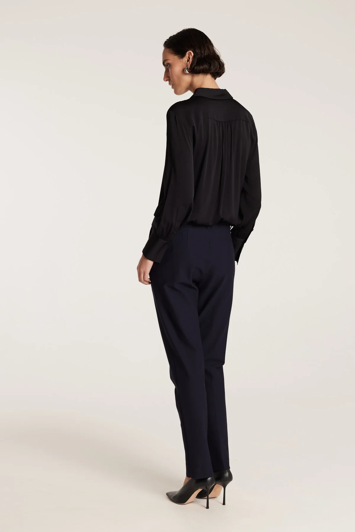 Harper Ponte Pant - Navy - Image 5